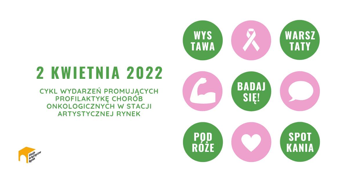 Prosta grafika promująca wydarzenia towarzyszące 