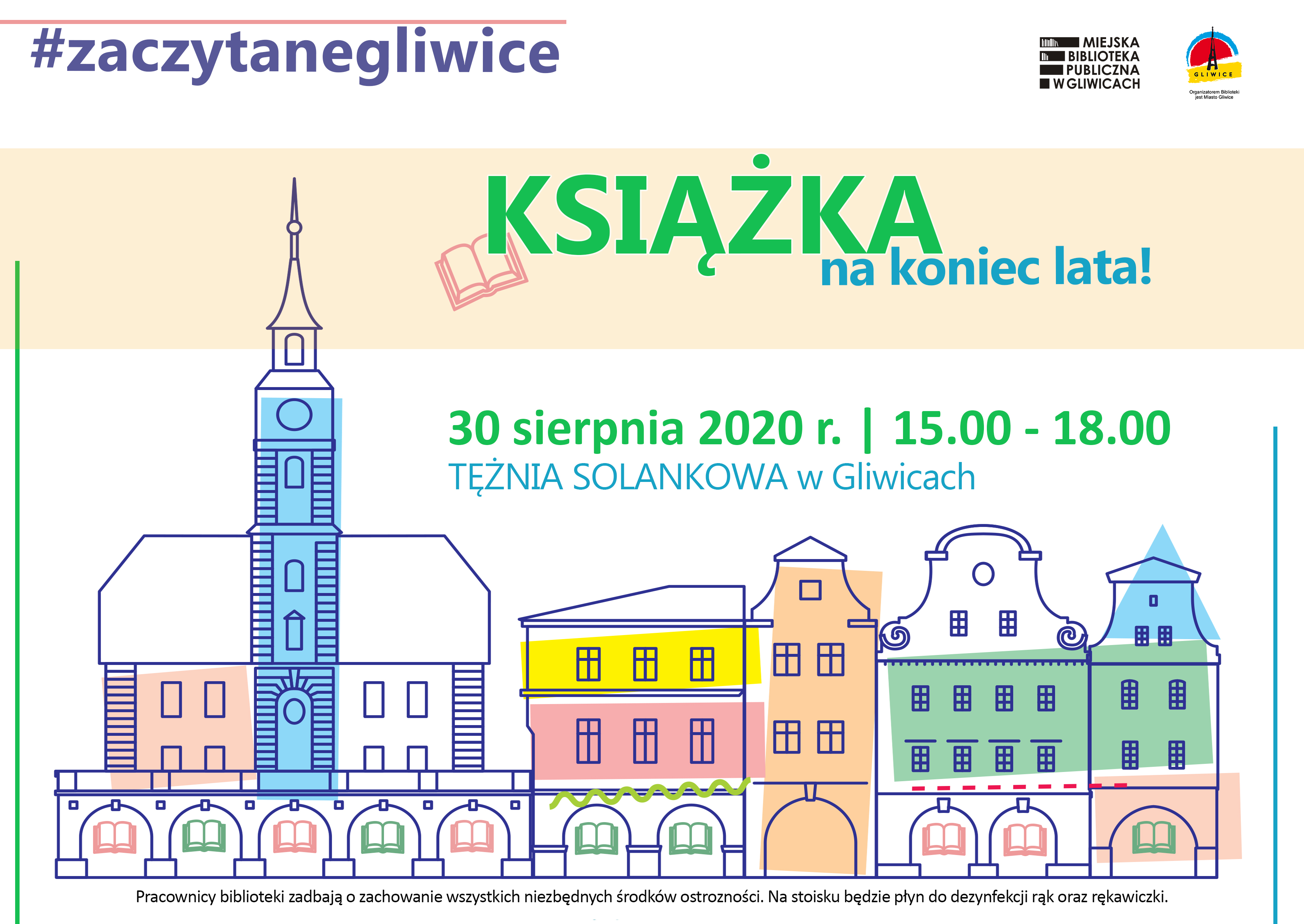 #zaczytanegliwice – książka na koniec lata