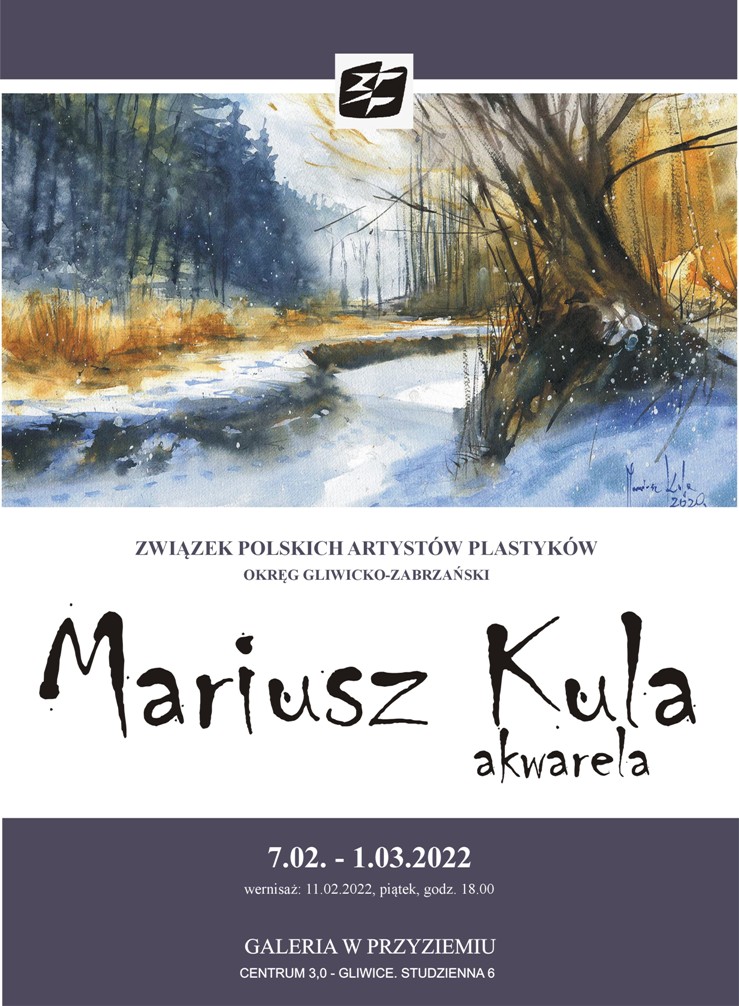 plakat wystawy /autor A.Zawisza-Kubicka/