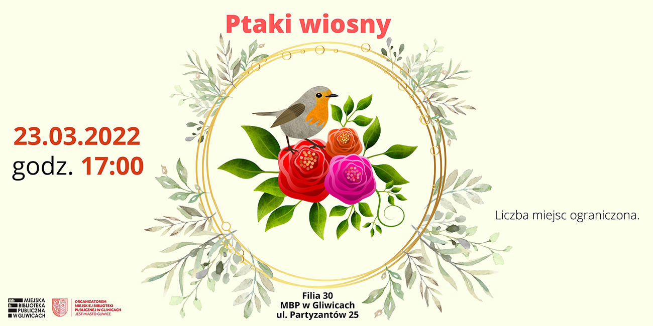 Ptaki wiosny - warsztaty.