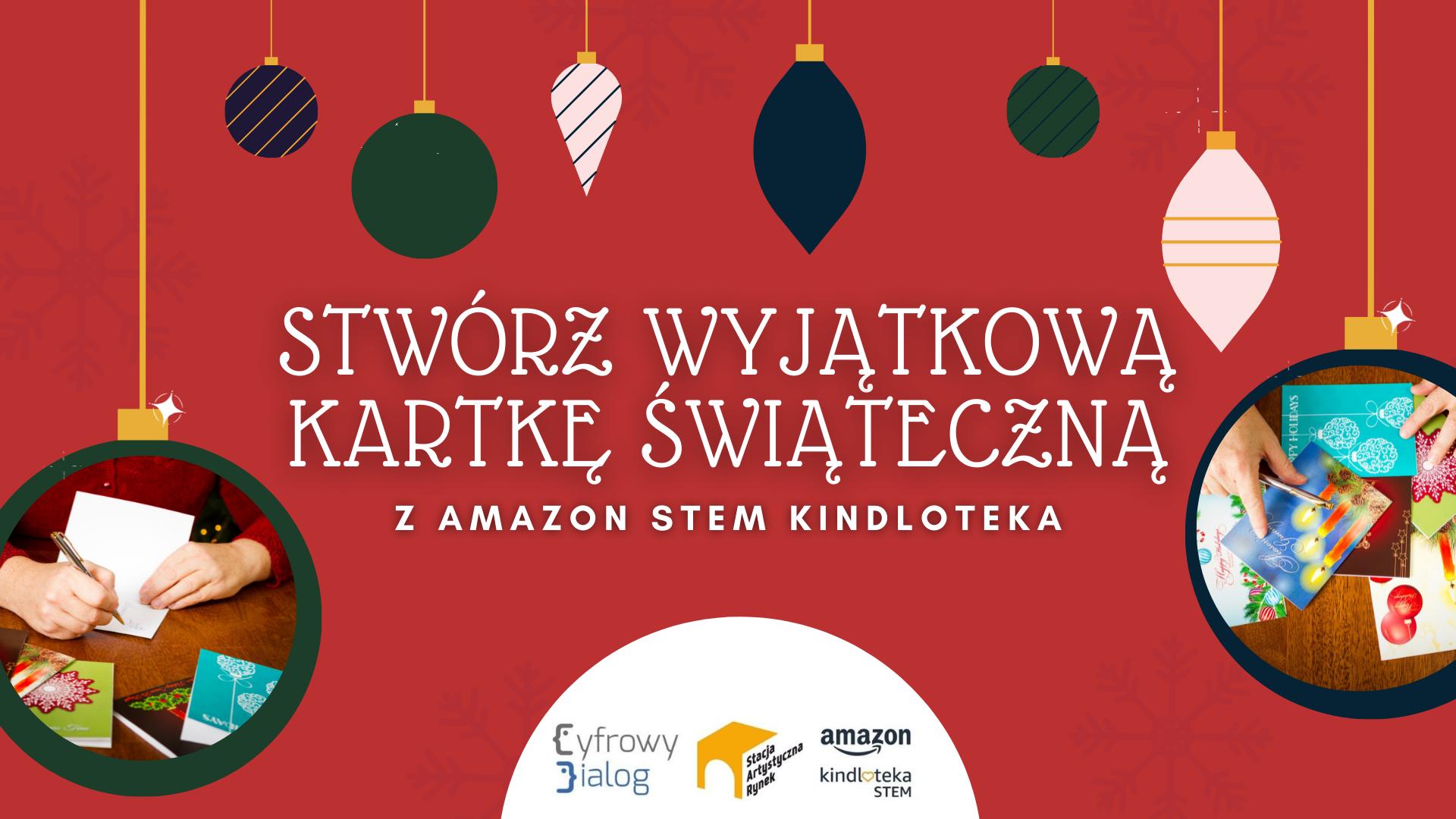 Stwórz wyjątkową kartkę świąteczną | Warsztaty dla dzieci 7–9 lat