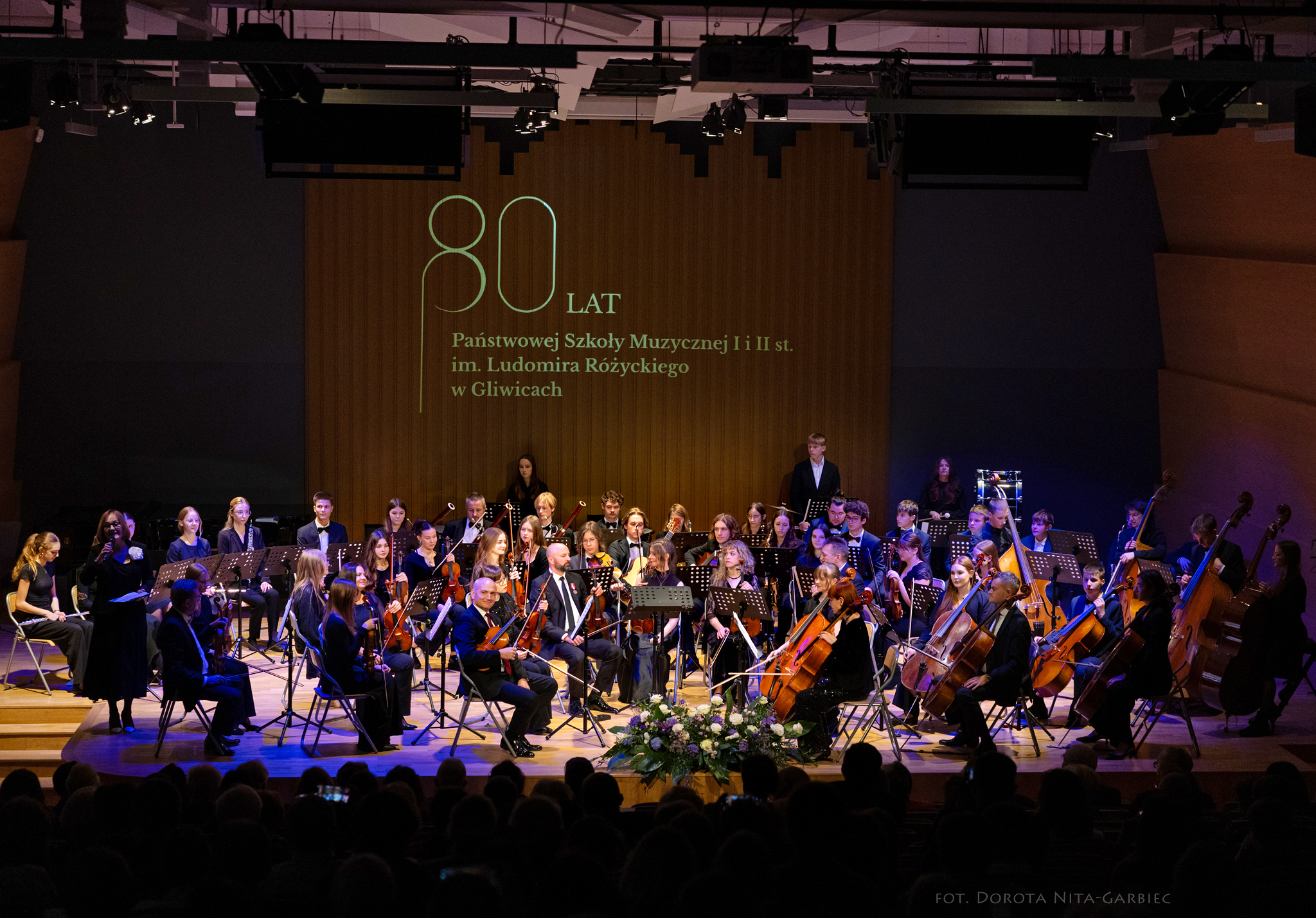 Obchody 80-lecia Państwowej Szkoły Muzycznej I i II st. im. Ludomira Różyckiego w Gliwicach