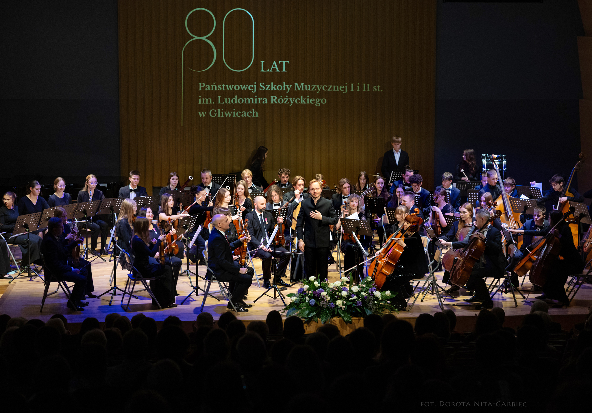 Obchody 80-lecia Państwowej Szkoły Muzycznej I i II st. im. Ludomira Różyckiego w Gliwicach