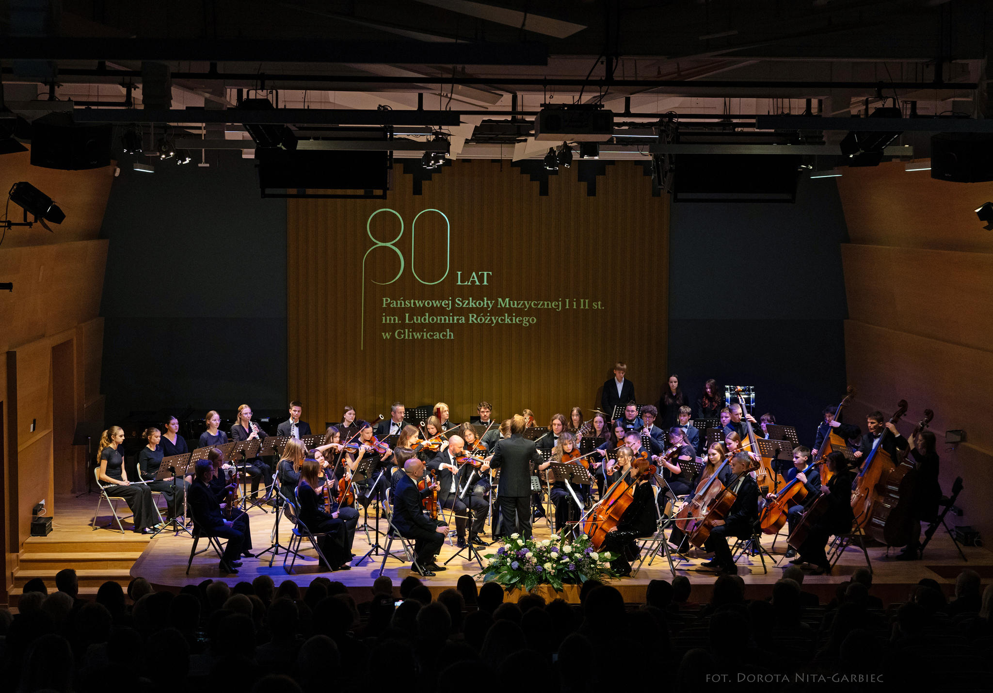 Obchody 80-lecia Państwowej Szkoły Muzycznej I i II st. im. Ludomira Różyckiego w Gliwicach
