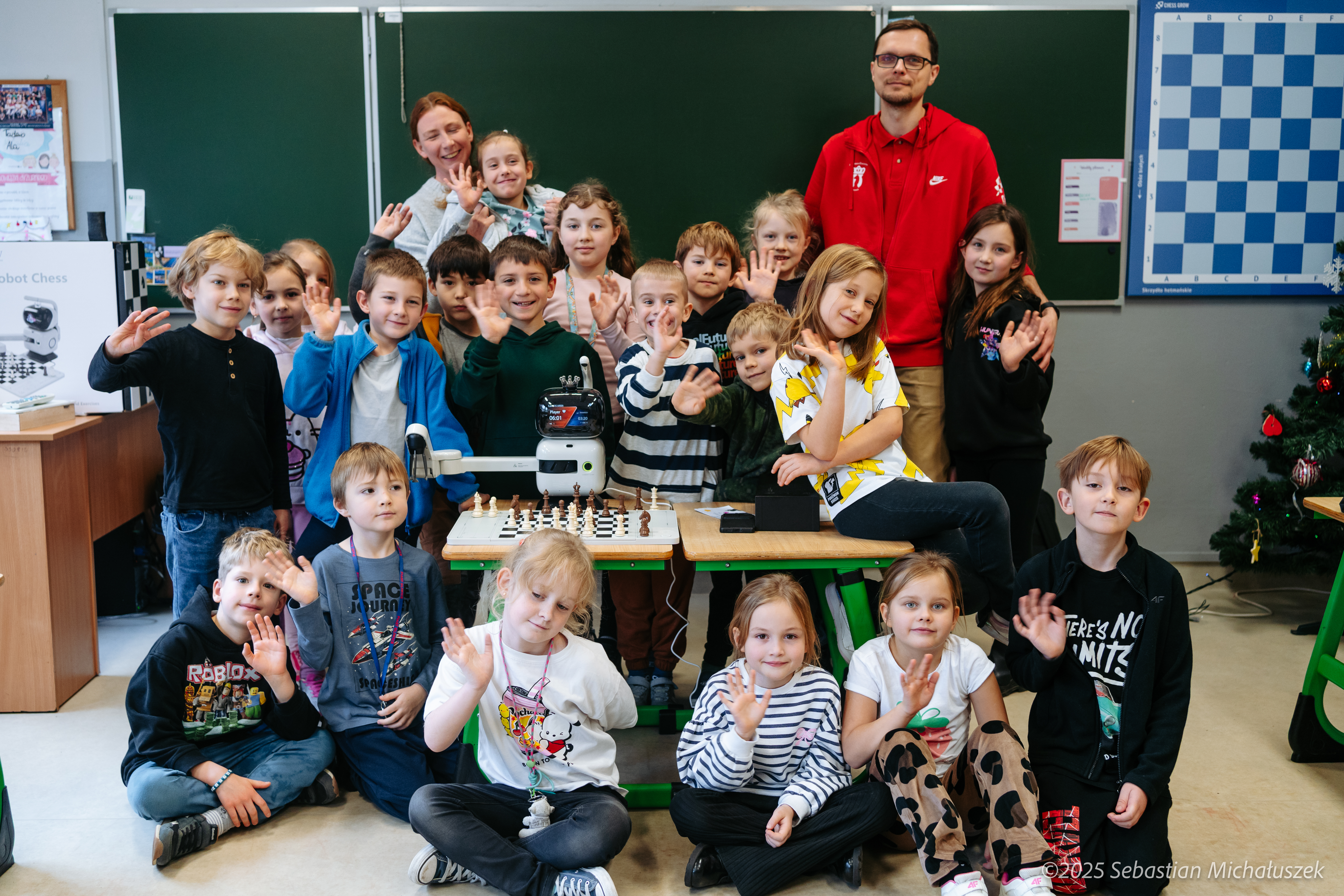 "Gliwice uczą szachów" w Szkole Podstawowej nr 6 w ZSPO