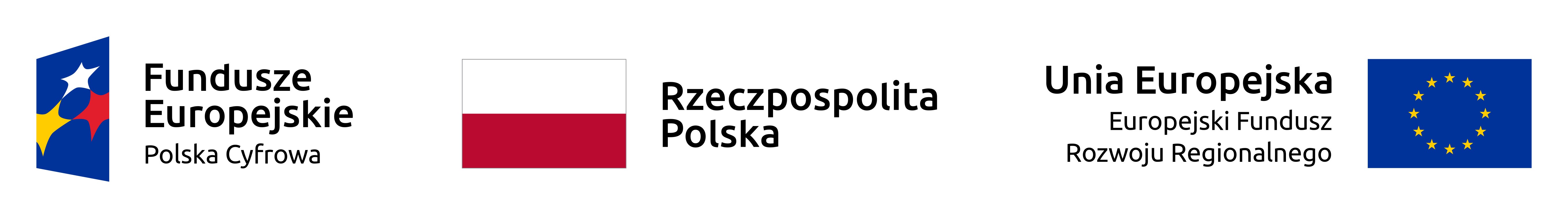 logo EFRR Polska Cyfrowa