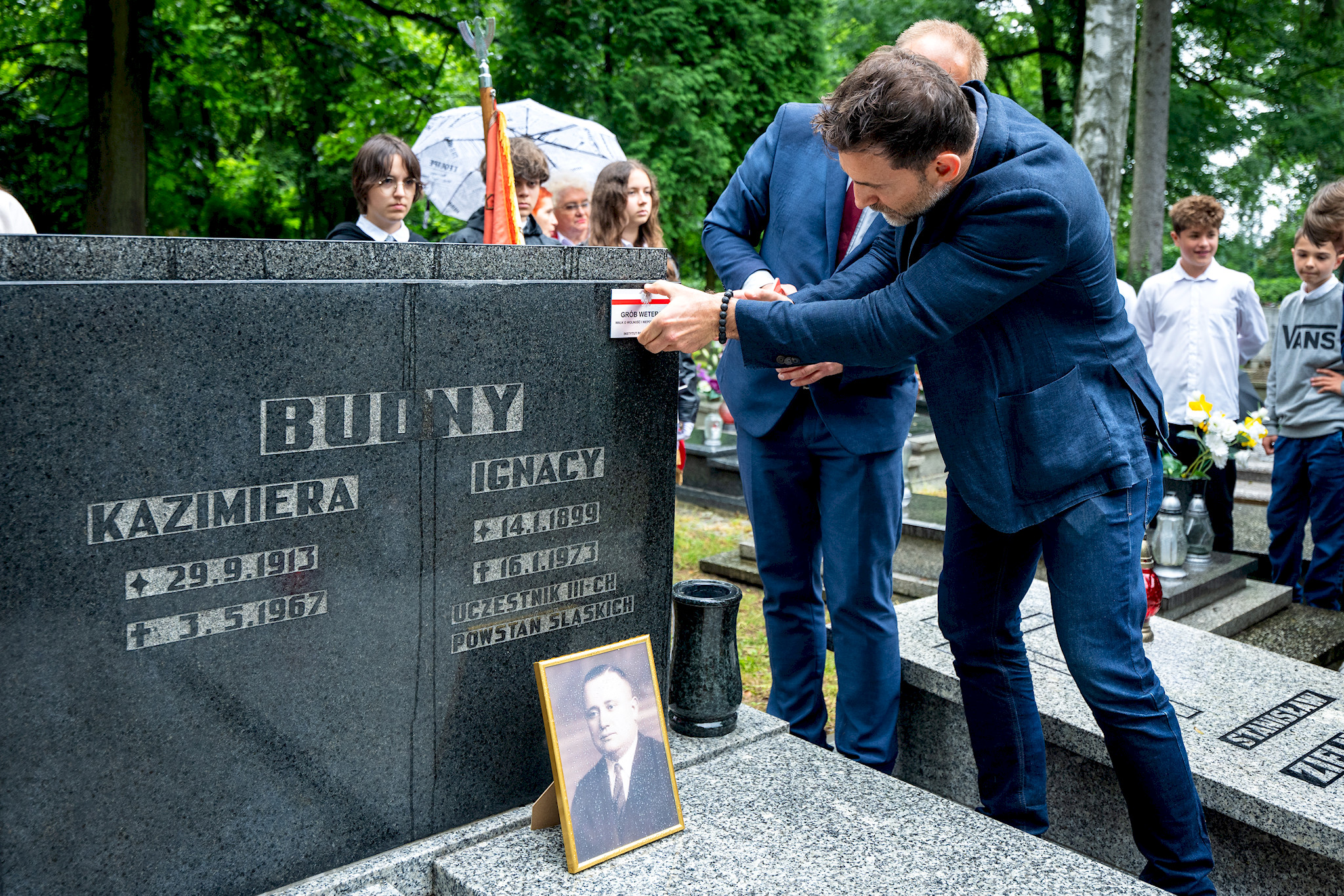 uroczystość upamiętnienia Ignacego Budnego