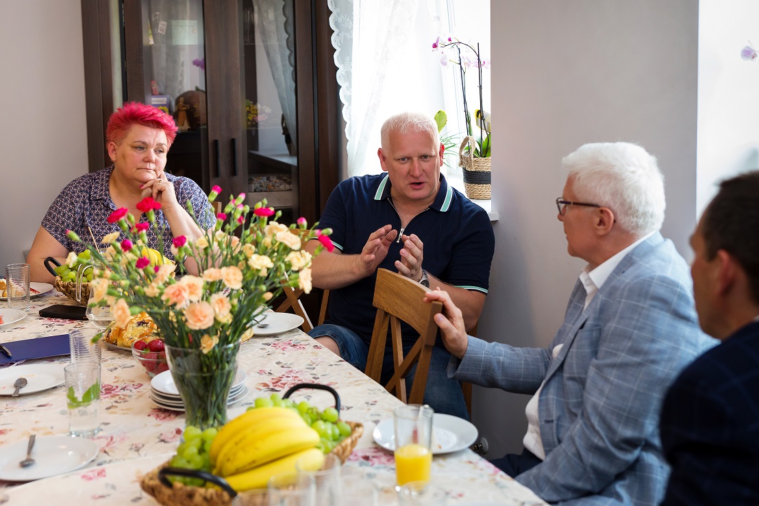 Prezydent Glwiic w Rodzinnym Domu Dziecka