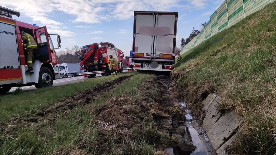 auto poza drogą