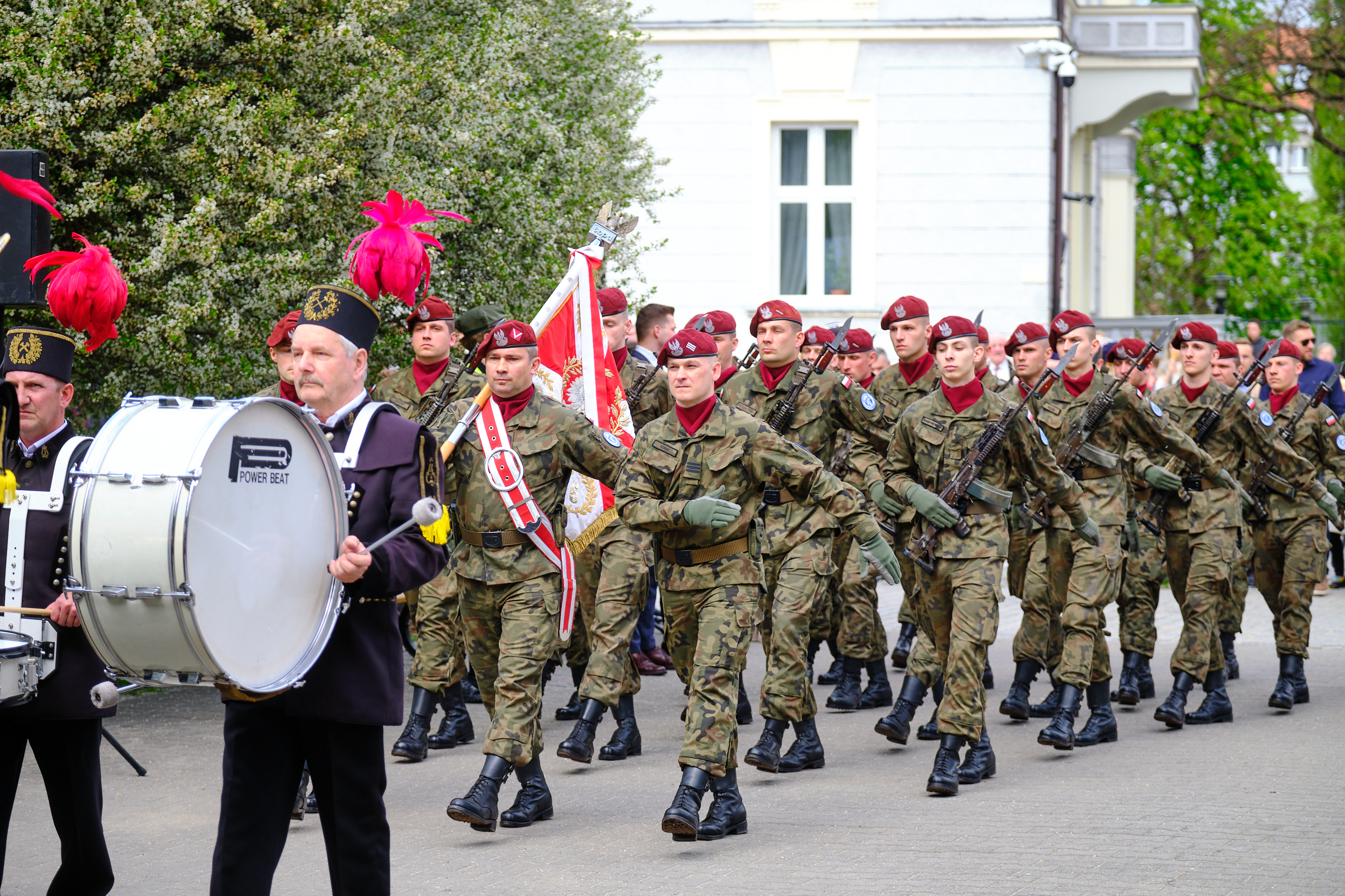 wojsko w marszu