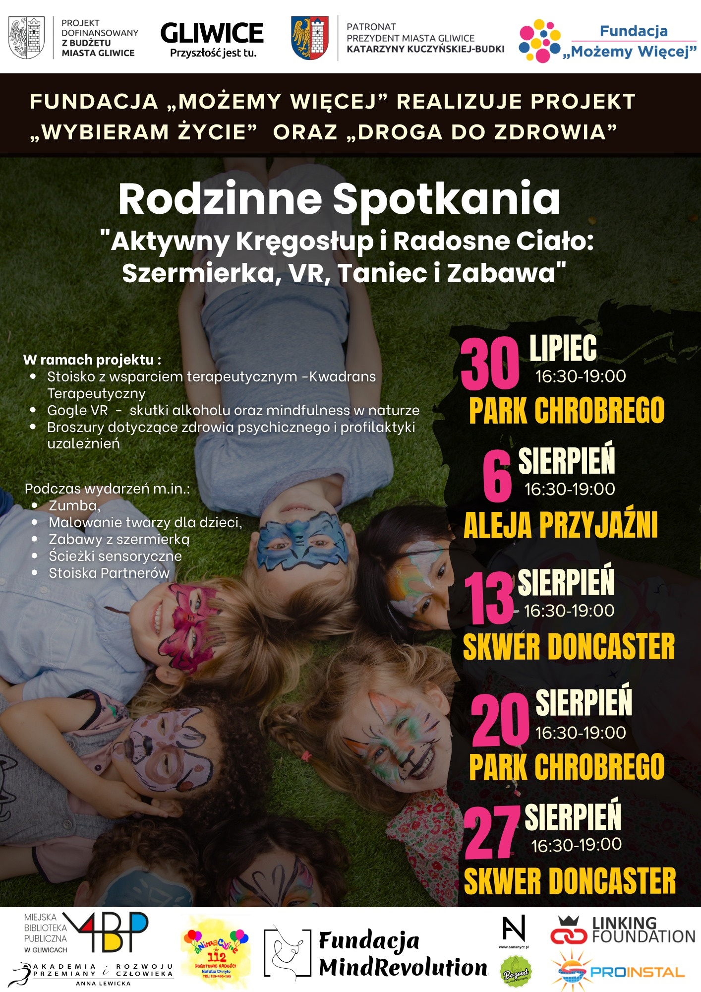 Mat. graf. organizatora Plakat promujący wydarzenie