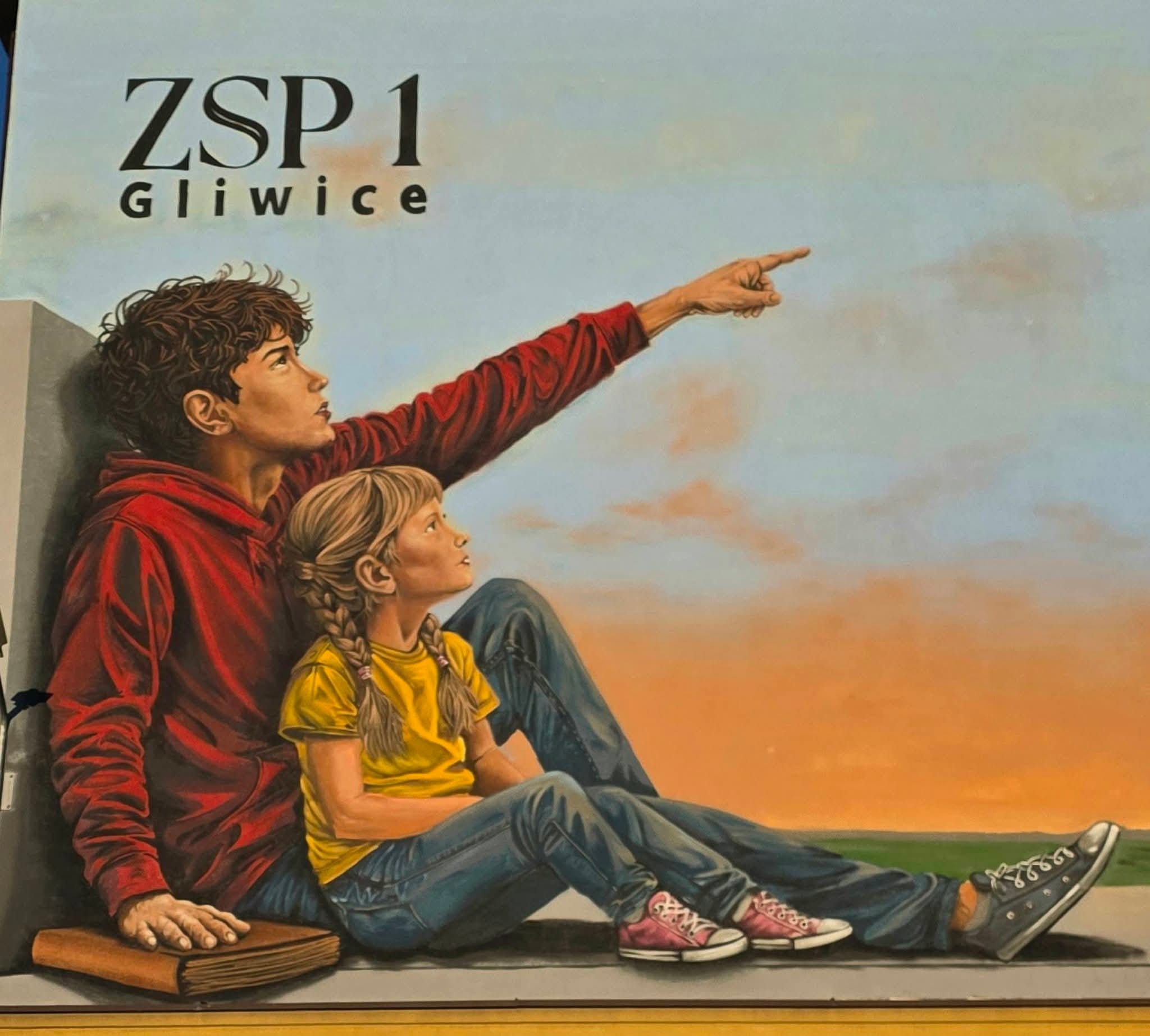 Mural Antysmogowy dla ZSP nr 1 w Gliwicach