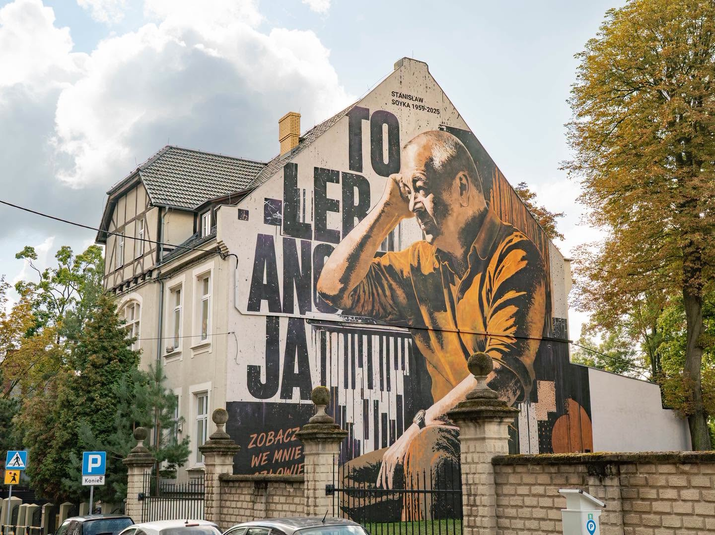 mural Stanisława Soyki