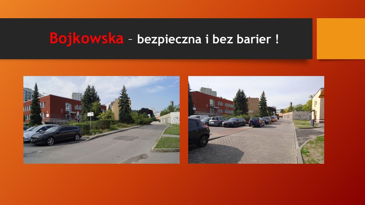 Bojkowska przed i po