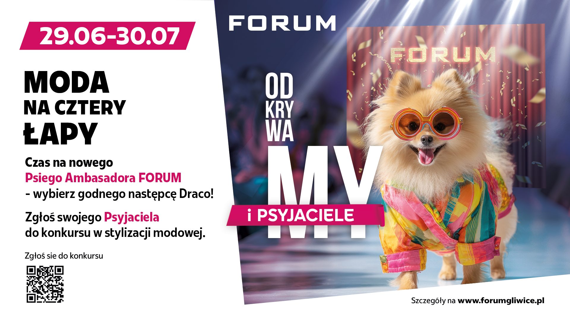 Plakat promujący konkurs