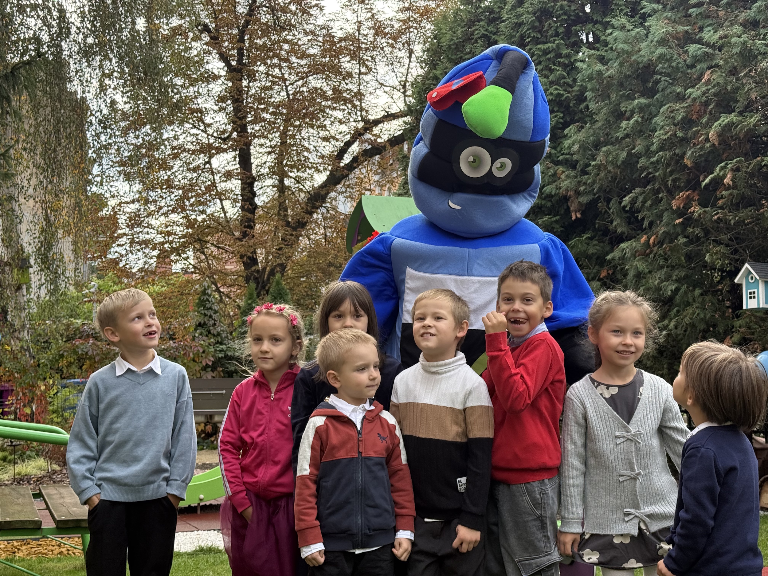 Dzieci ze Śmietkiem – maskotką PZO