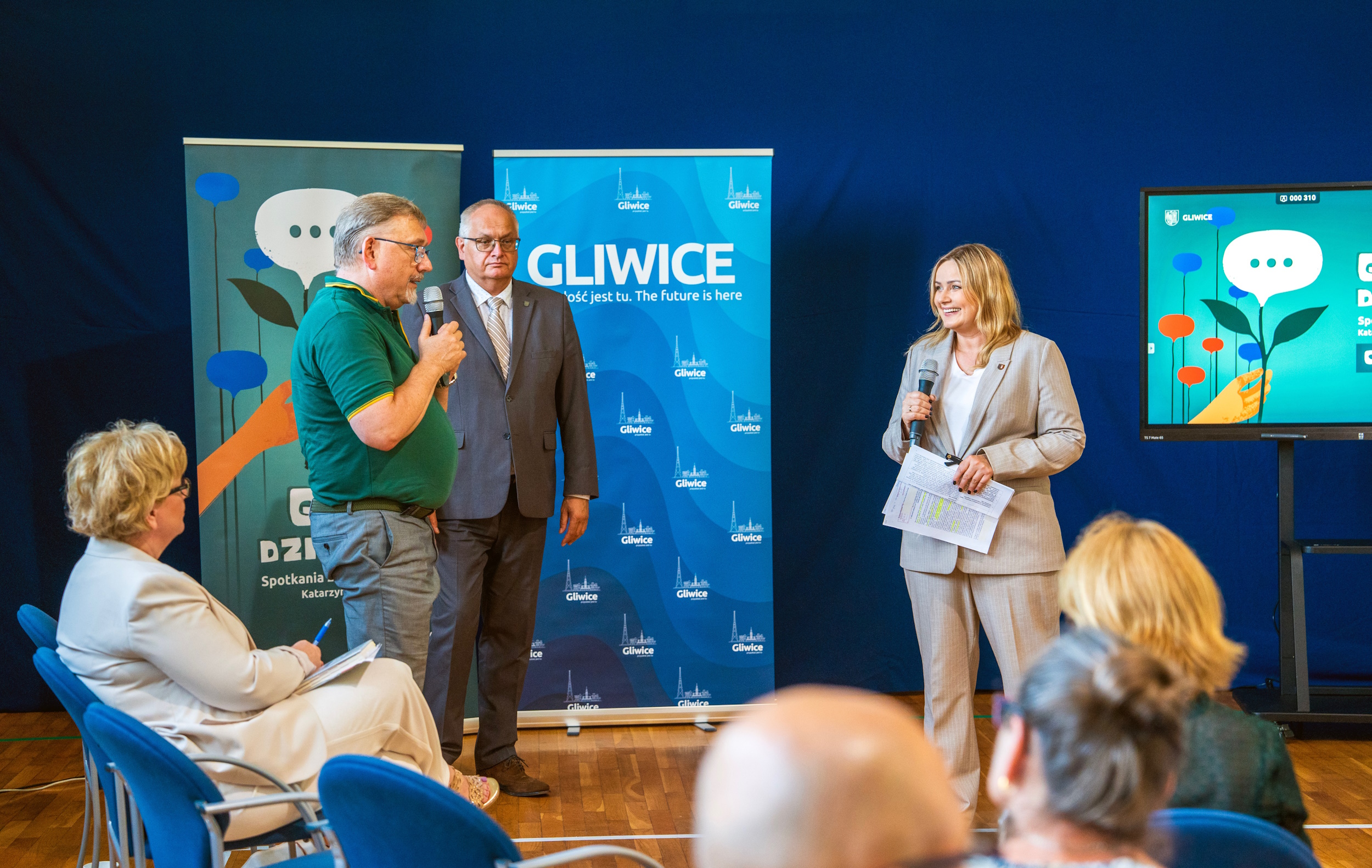 Zdjęcie prezydent na jednym ze spotkań