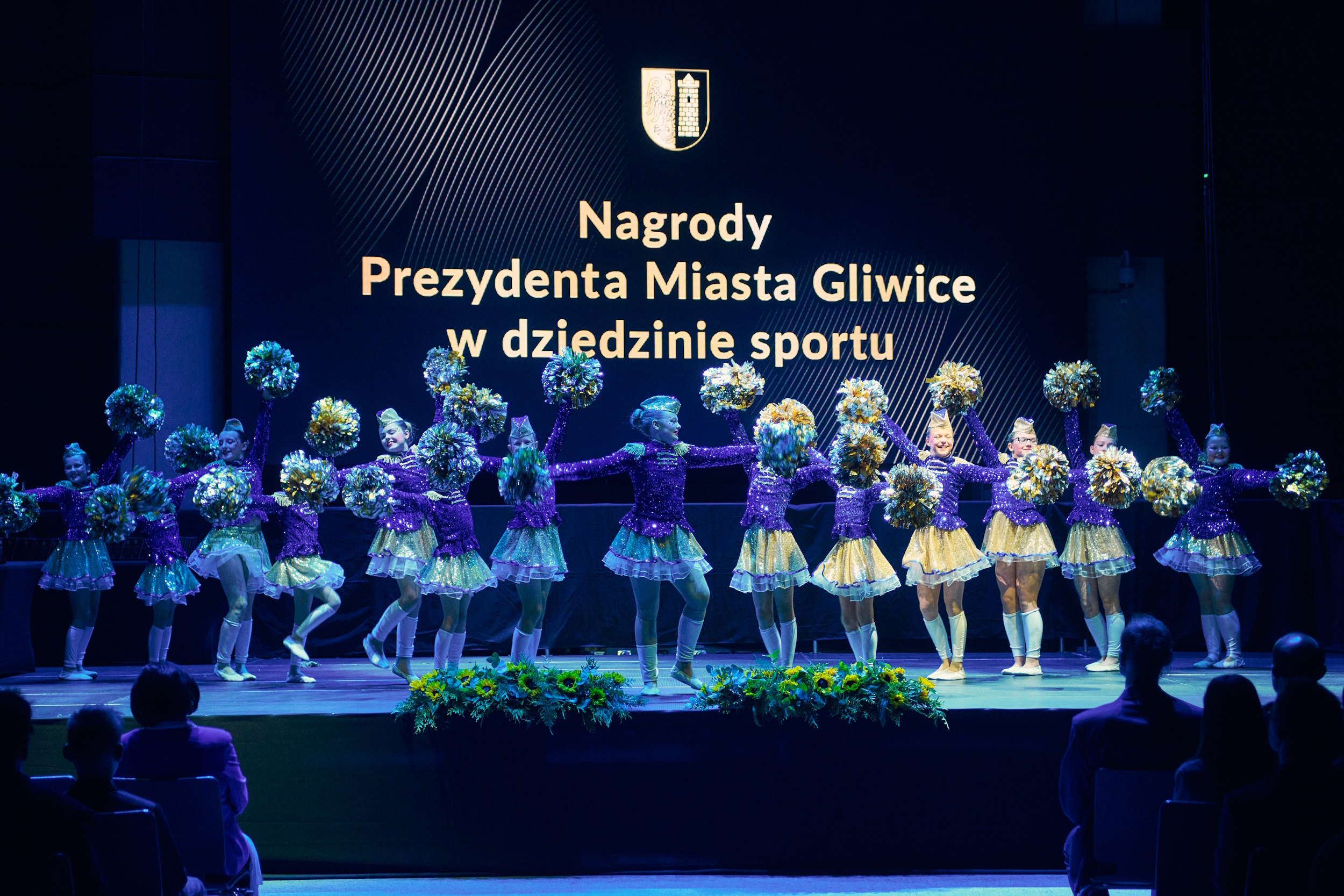 Występ mażoretek