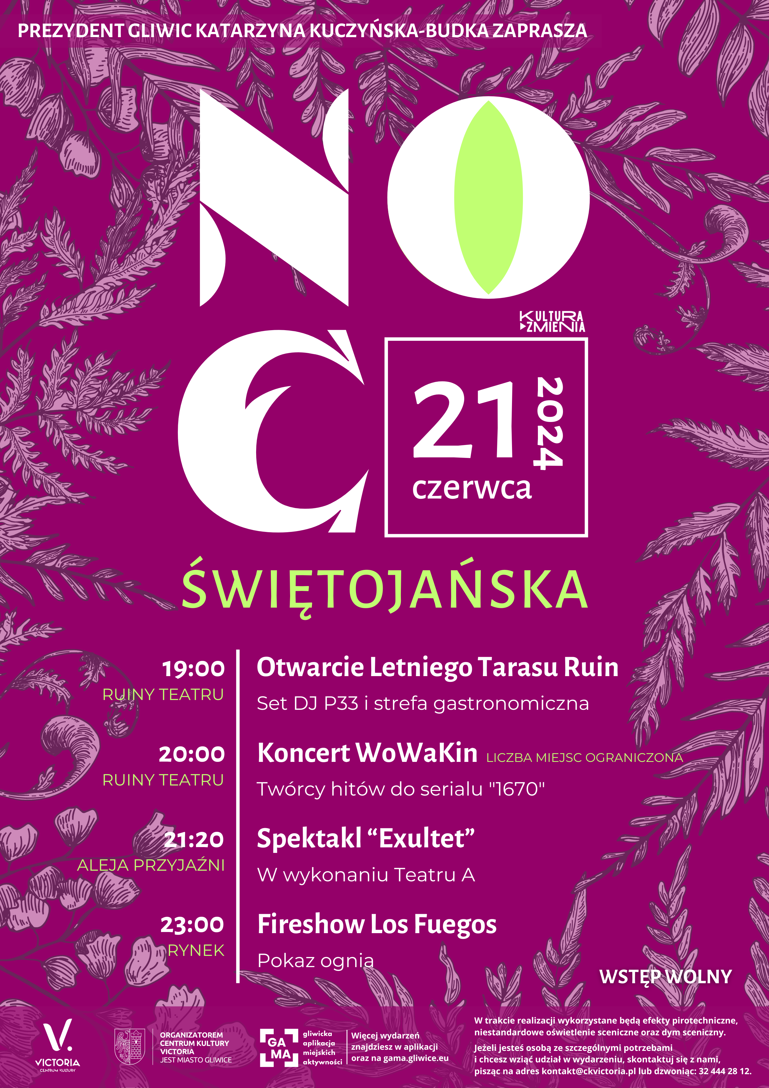 Mat. graf. organizatora Plakat
