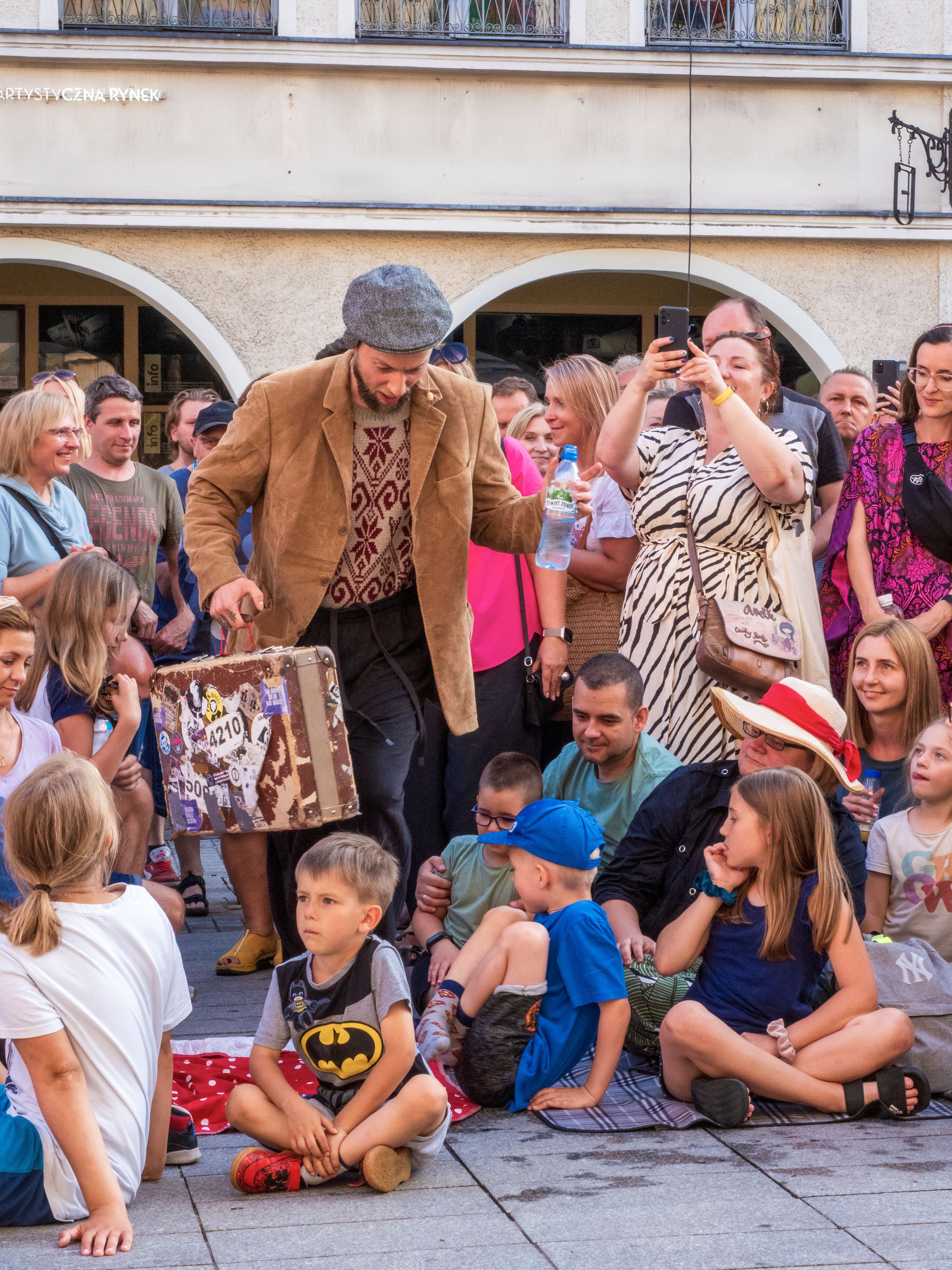 Pan Li wśród publiczności