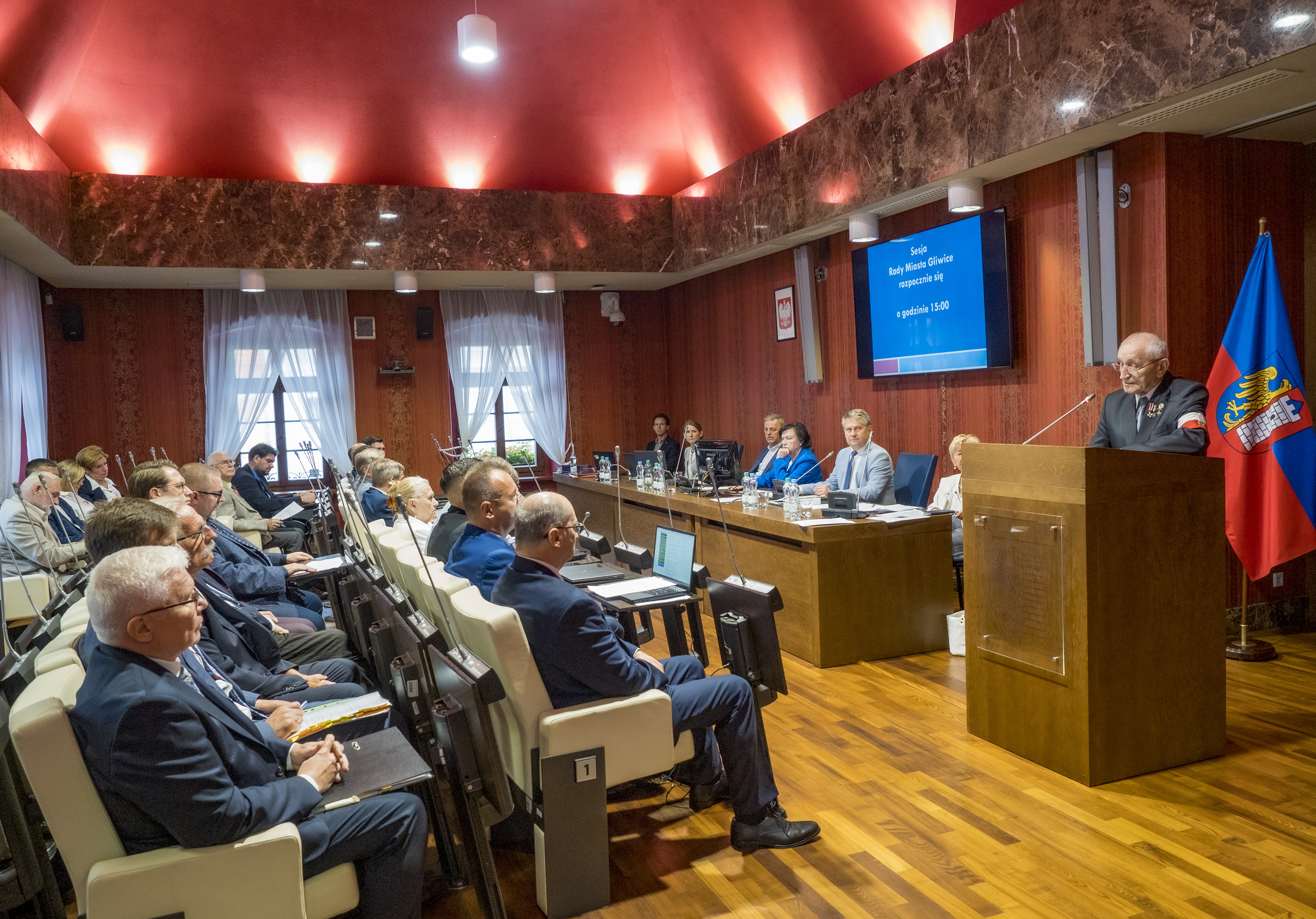 Sala sesyjna w Ratuszu