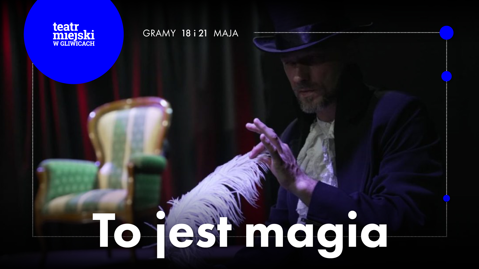 Baner promujący show "To jest magia"