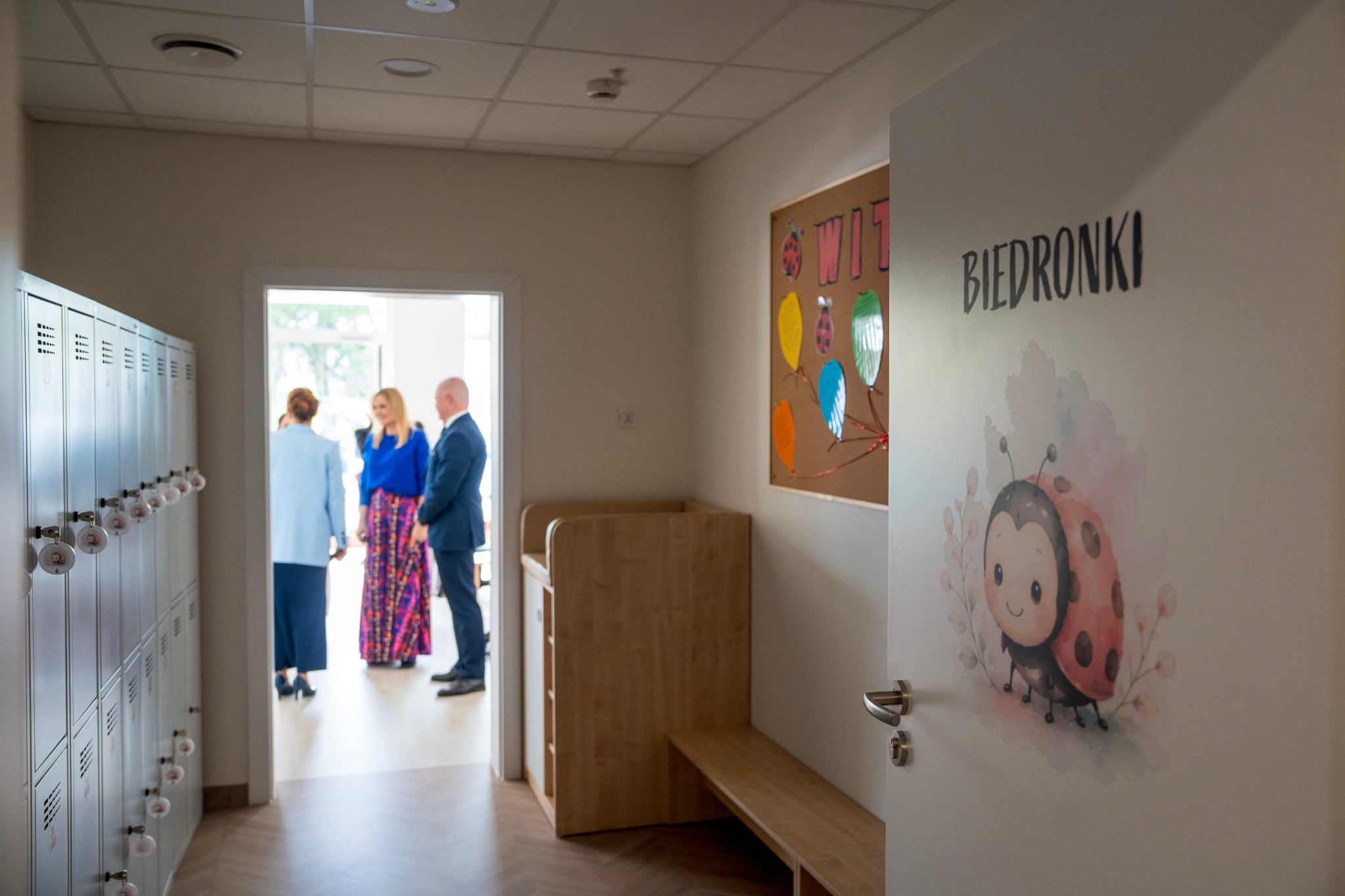 budynek przedszkola wewnątrz