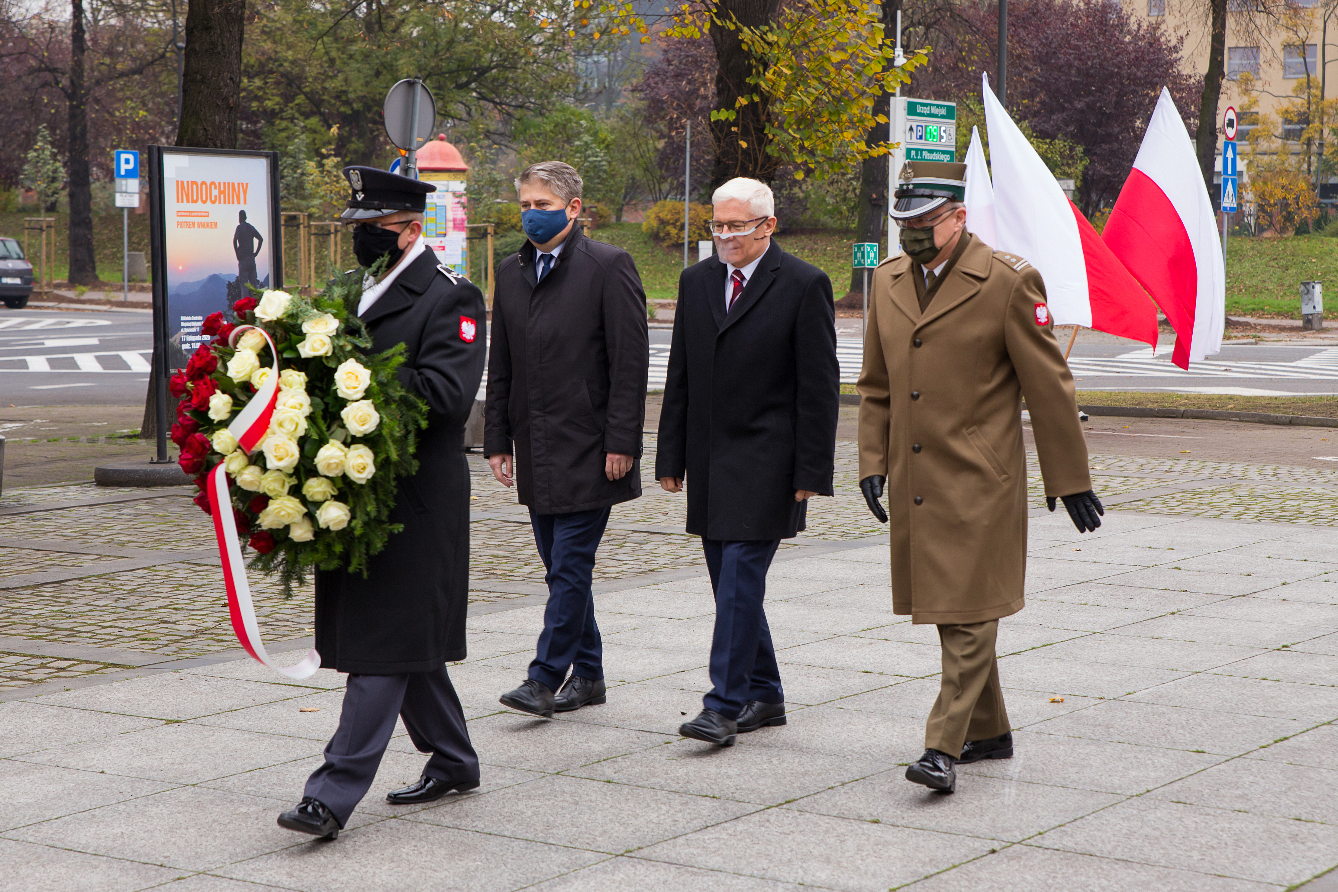 Złożenie kwiatów 