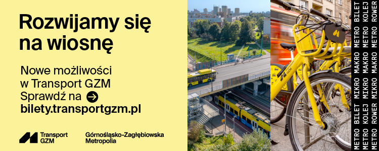 baner nowych możliwości w Transport GZM