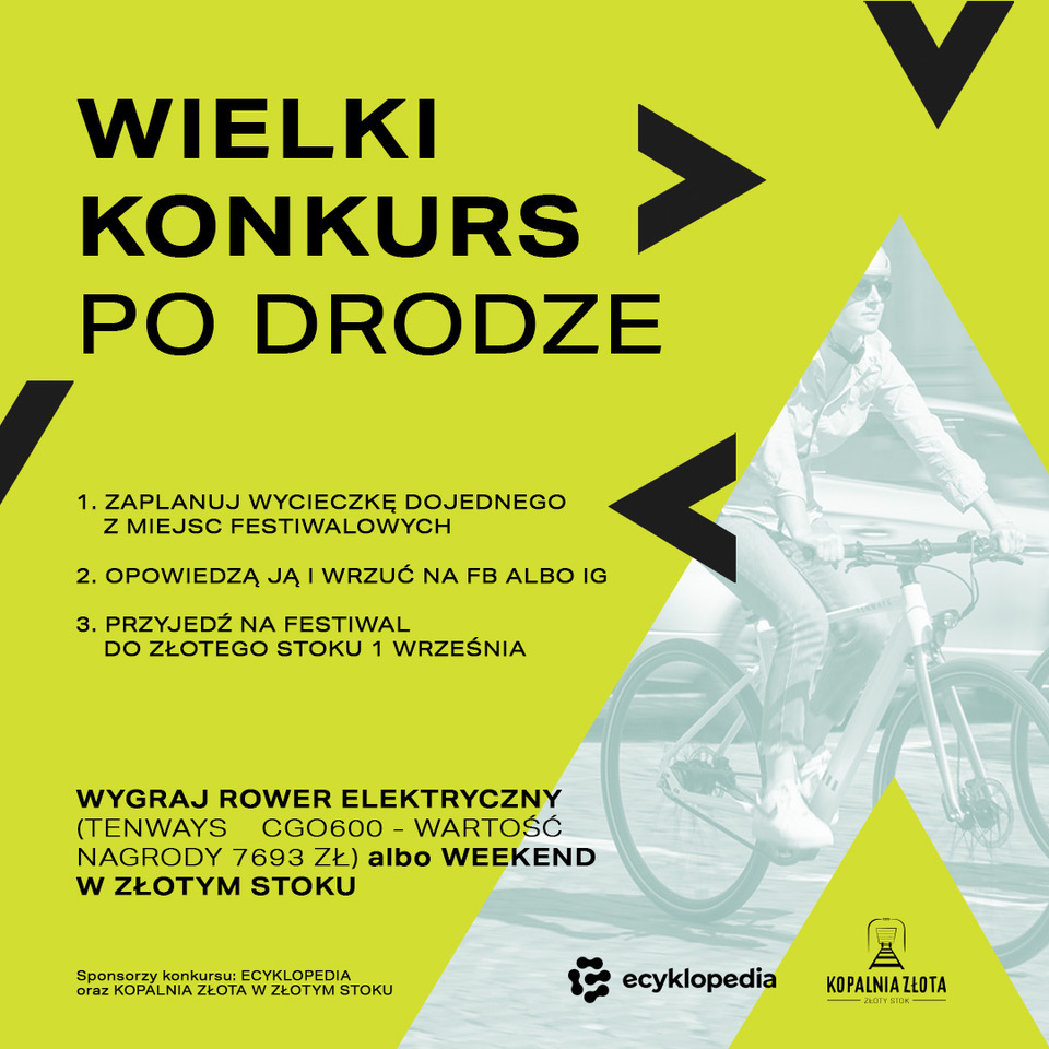 plakat promujący Wielki Konkurs Po Drodze