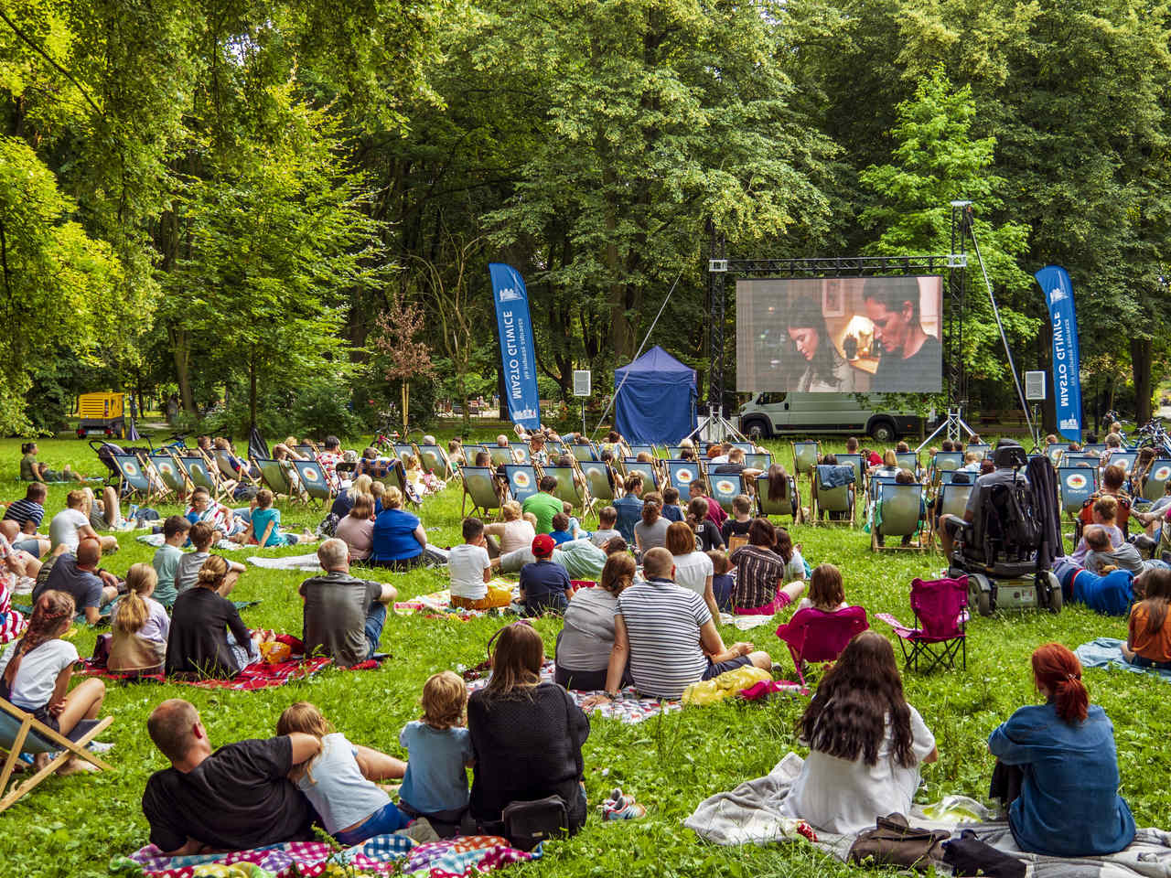 Kino Plenerowe na pl. Grunwaldzkim