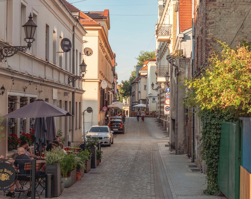 Zdjęcie uliczki na Starówce