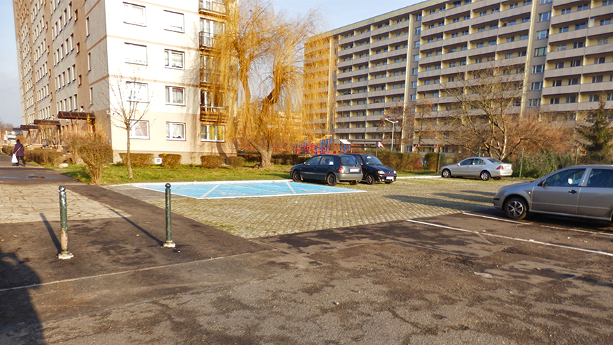 parking przy ul. Pszczyńskiej