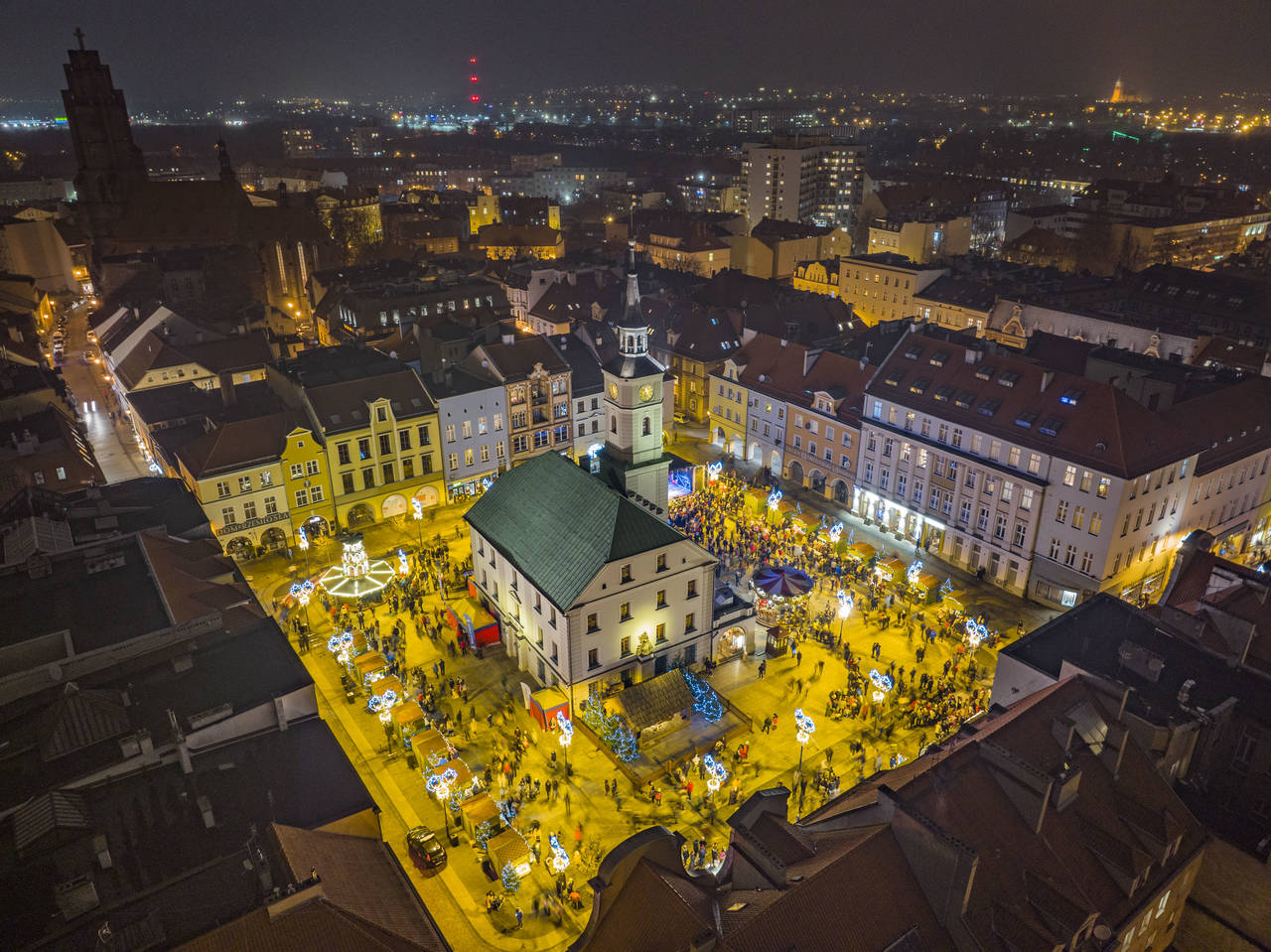 widok na Rynek z góry