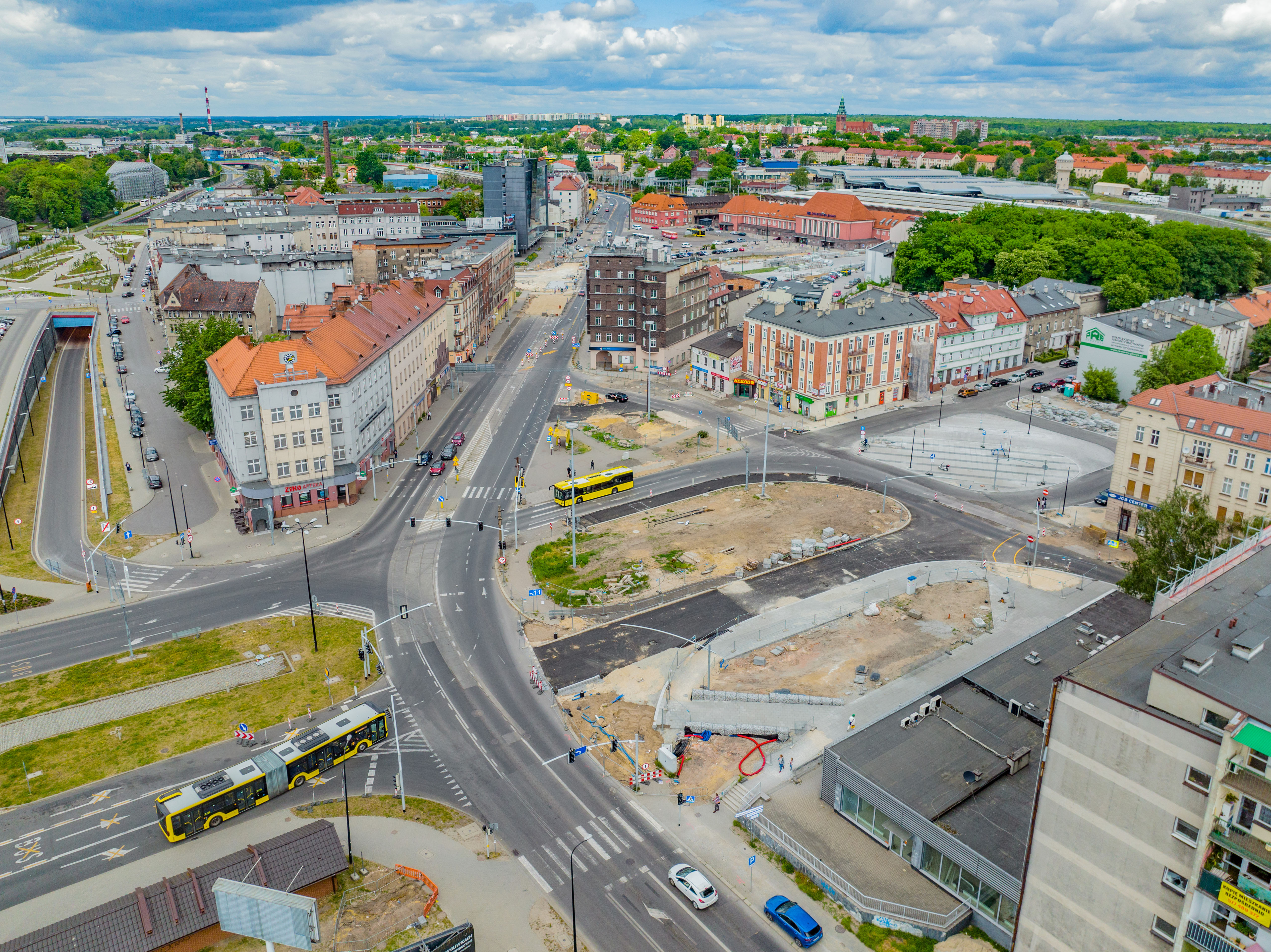 Centrum Przesiadkowe i roboty po stronie południowej dworca