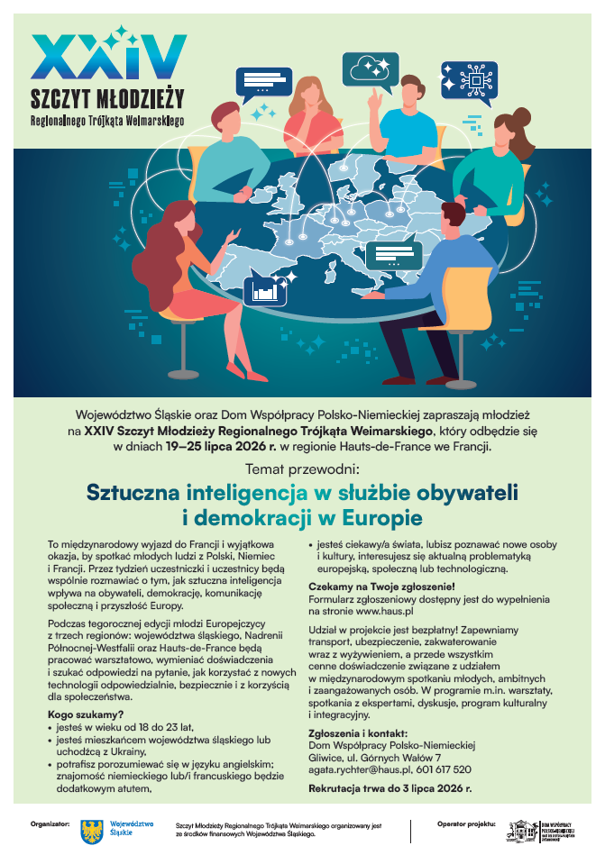 XXIV Szczyt Młodzieży - rekrutacja