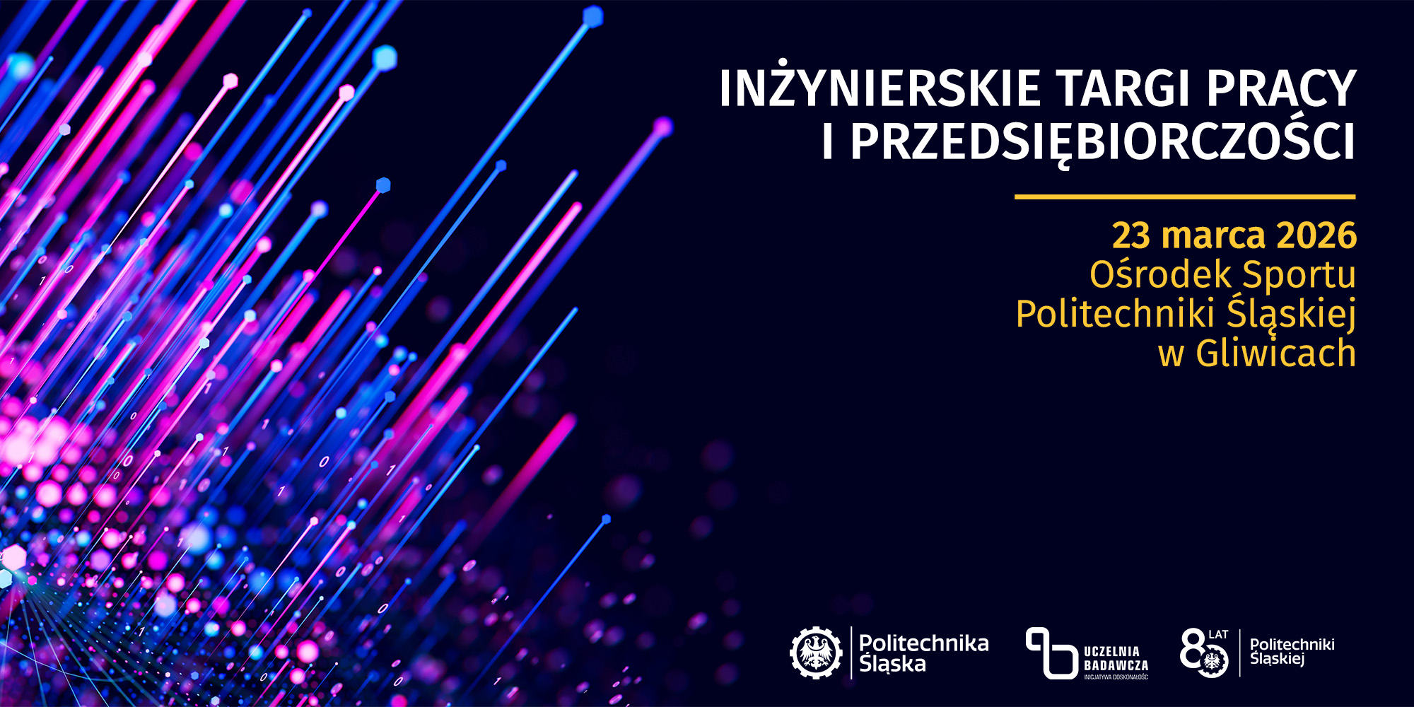 Baner promujący giełdę