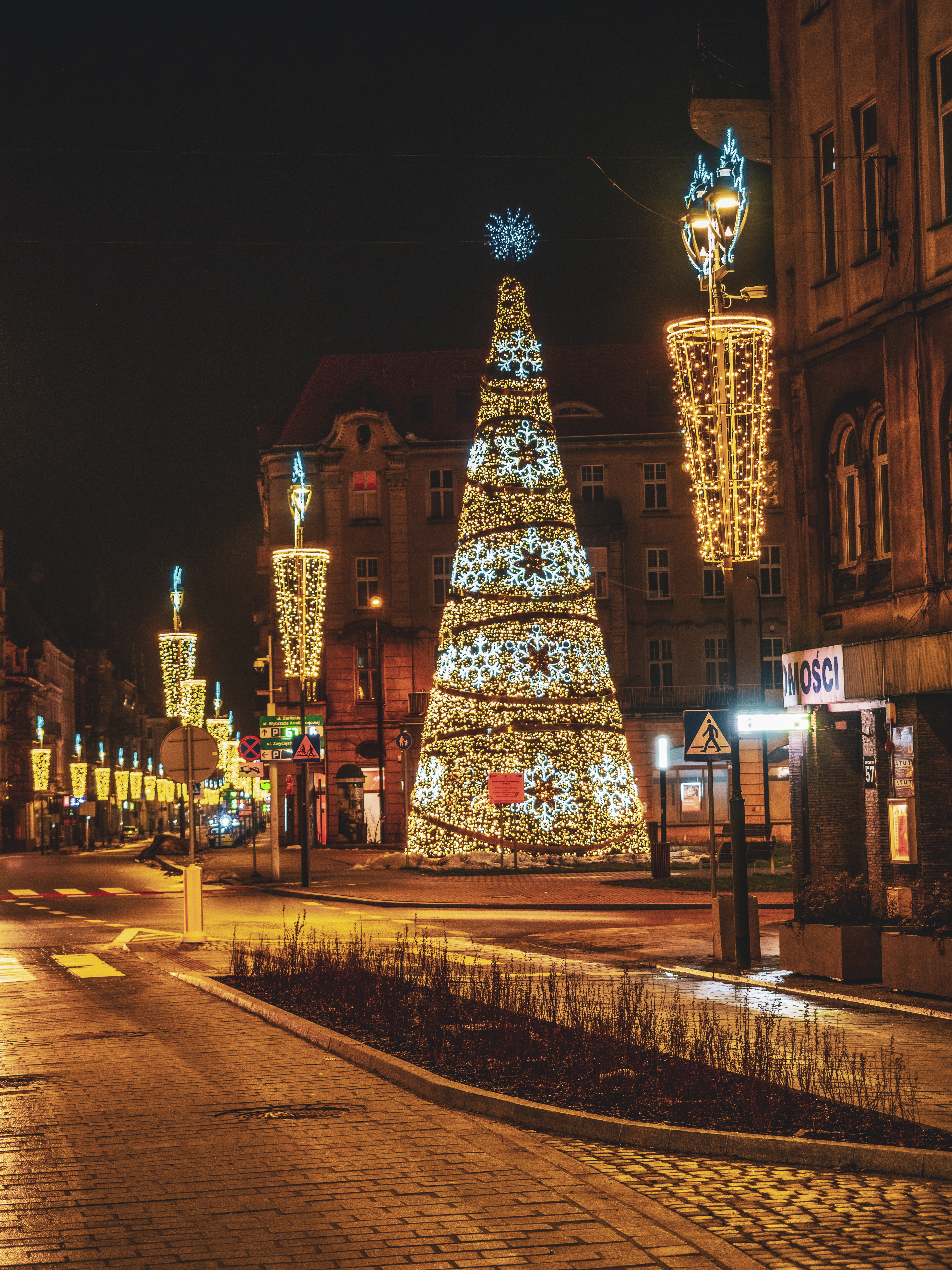 Miasto stroi się na święta