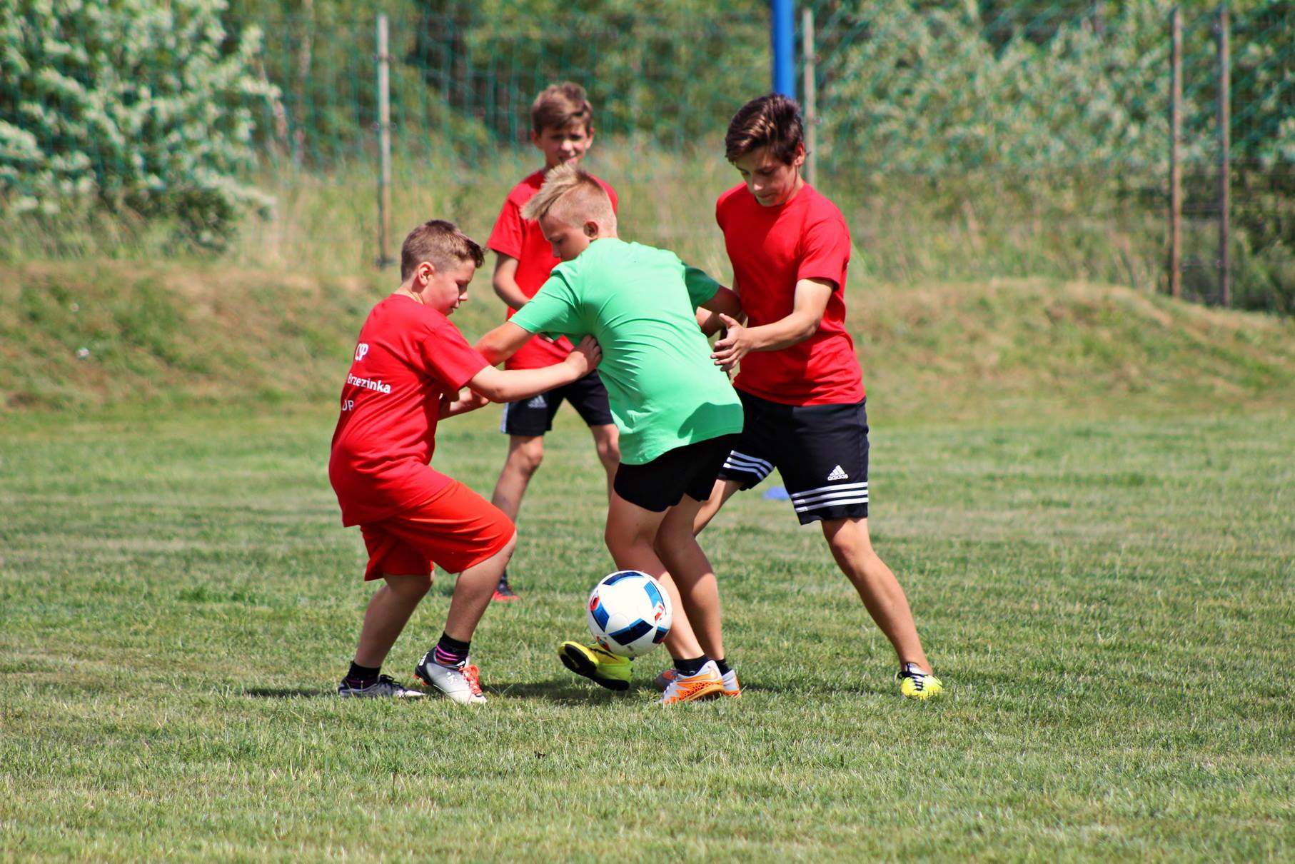 Strażacy, dzieciaki i sport