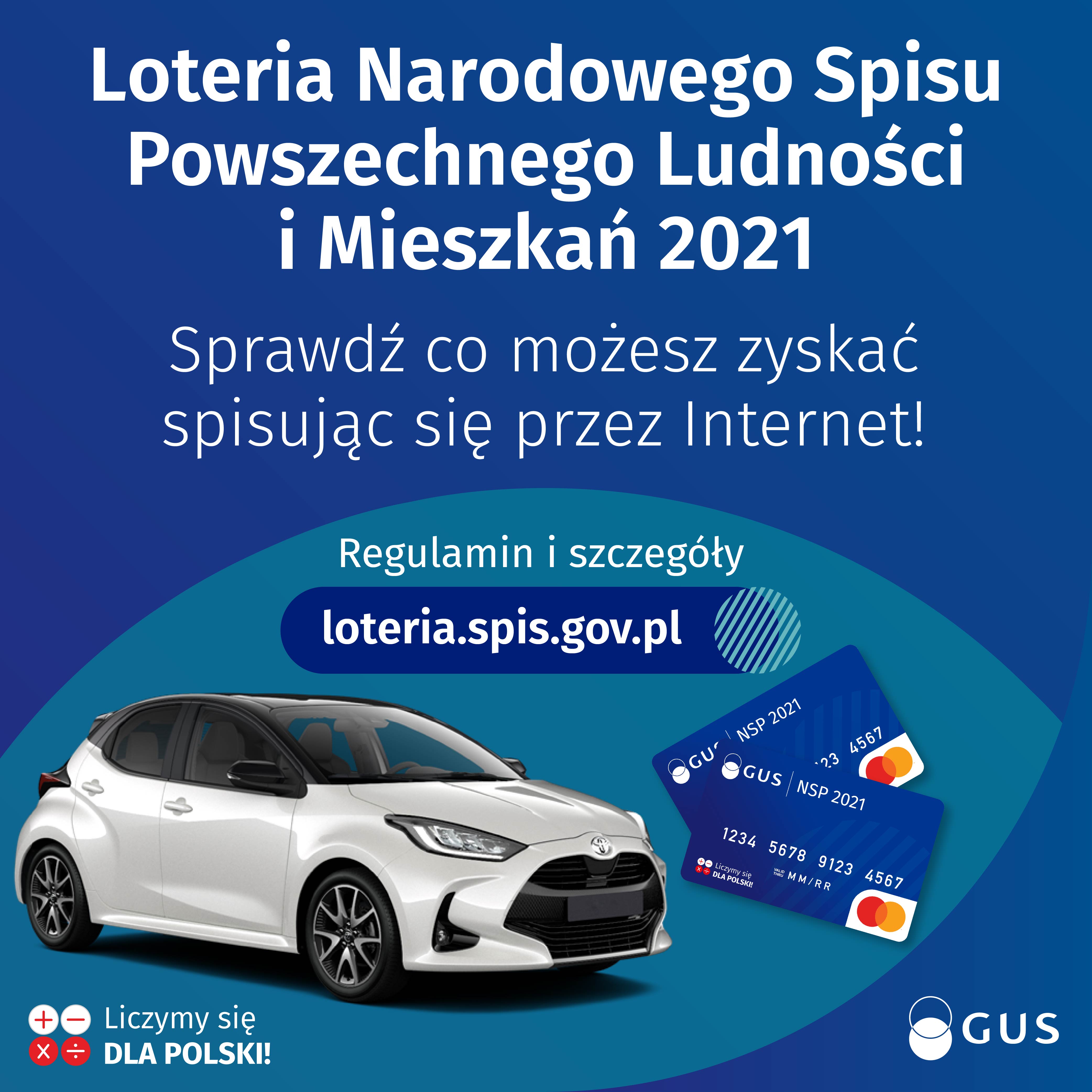 Narodowy Spis Powszechny Ludności i Mieszkań. Weź udział w loterii