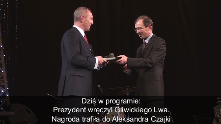 Aleksander Czajka "Gliwickim Lwem 2014"