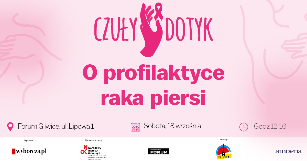 Czuły Dotyk - w ramach  profilaktyki raka piersi