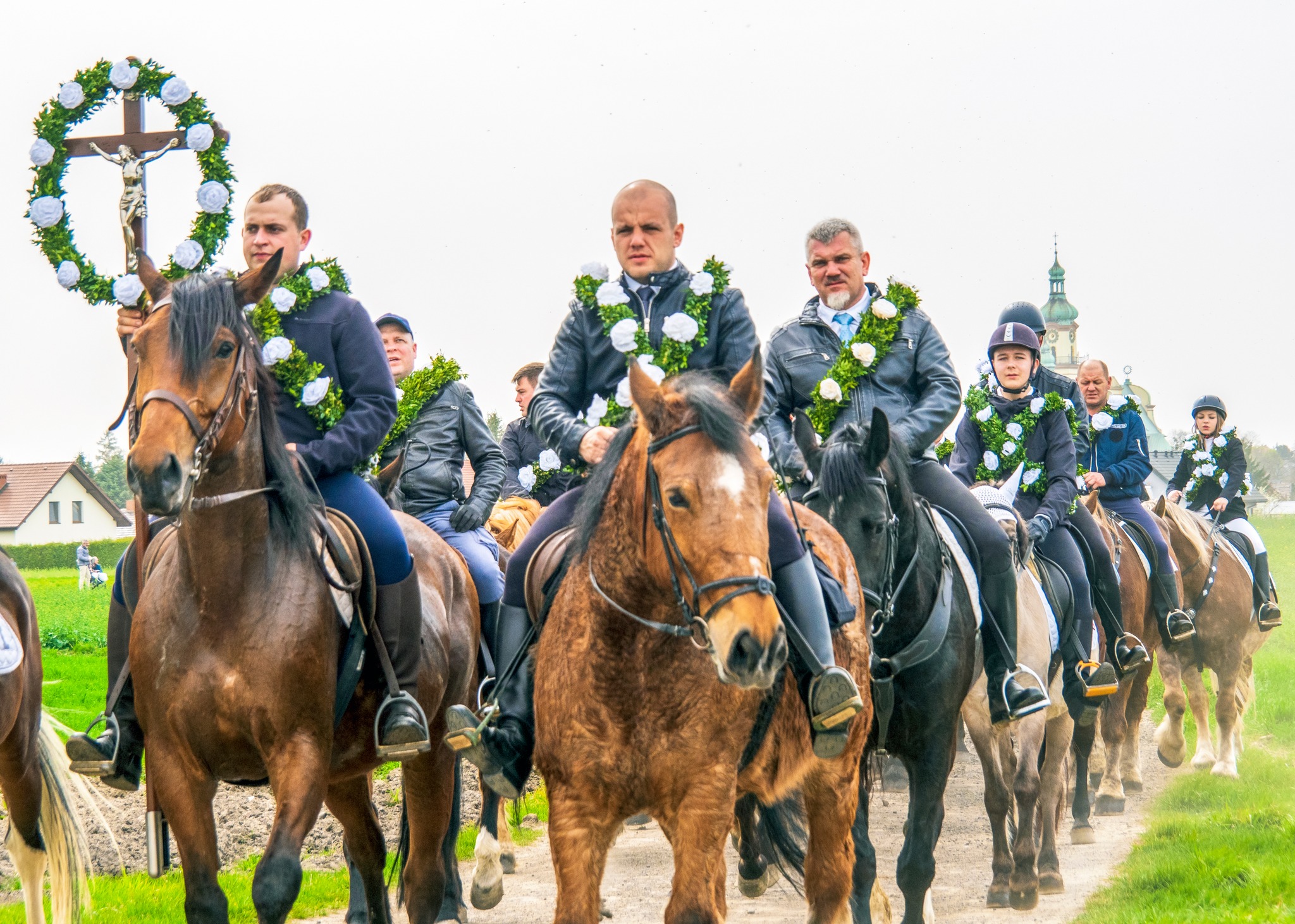 Wielkanocna procesja konna