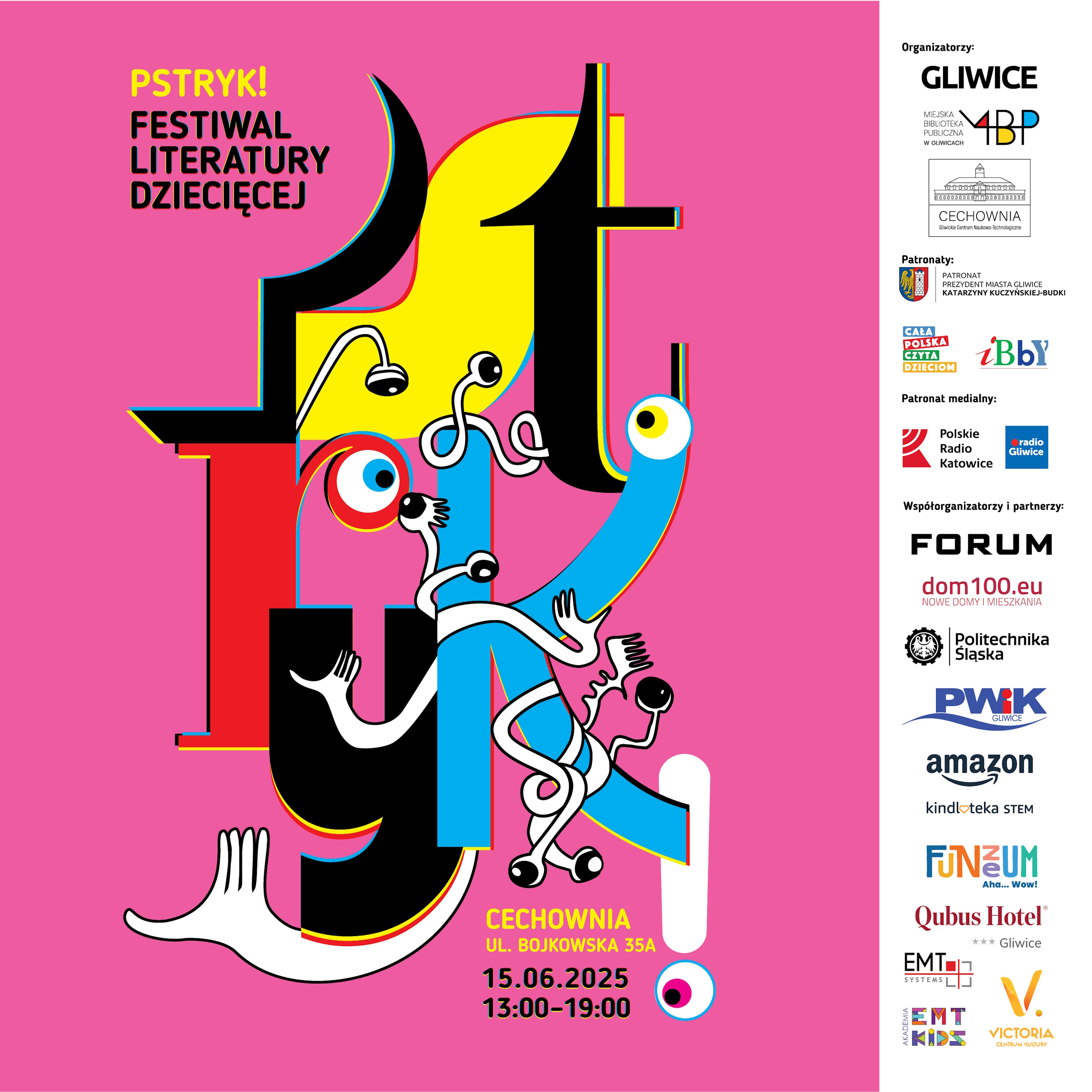 PSTRYK! Festiwal Literatury Dziecięcej po raz pierwszy w Gliwicach