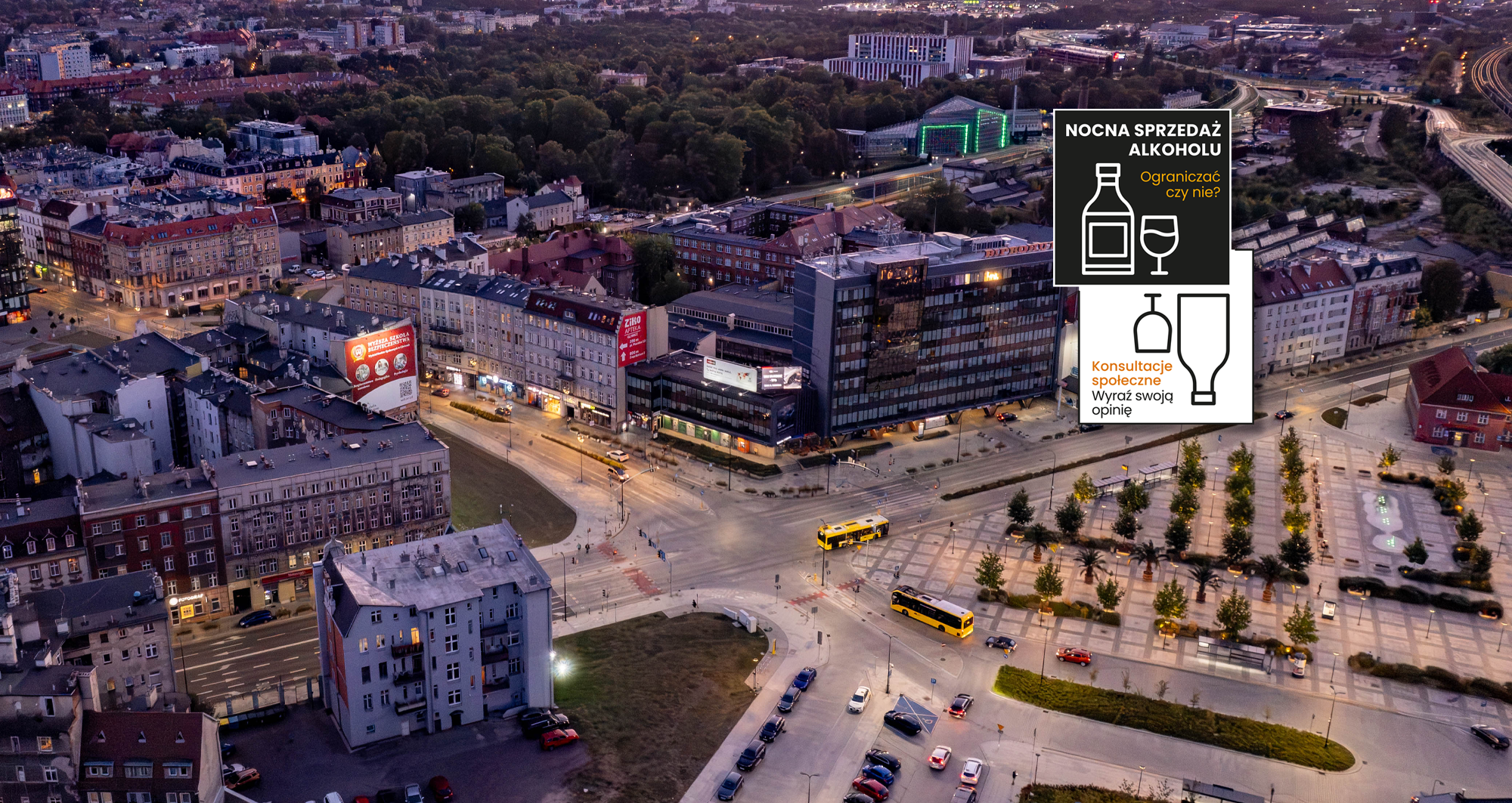 Nocna sprzedaż alkoholu w Gliwicach. Znamy wyniki konsultacji