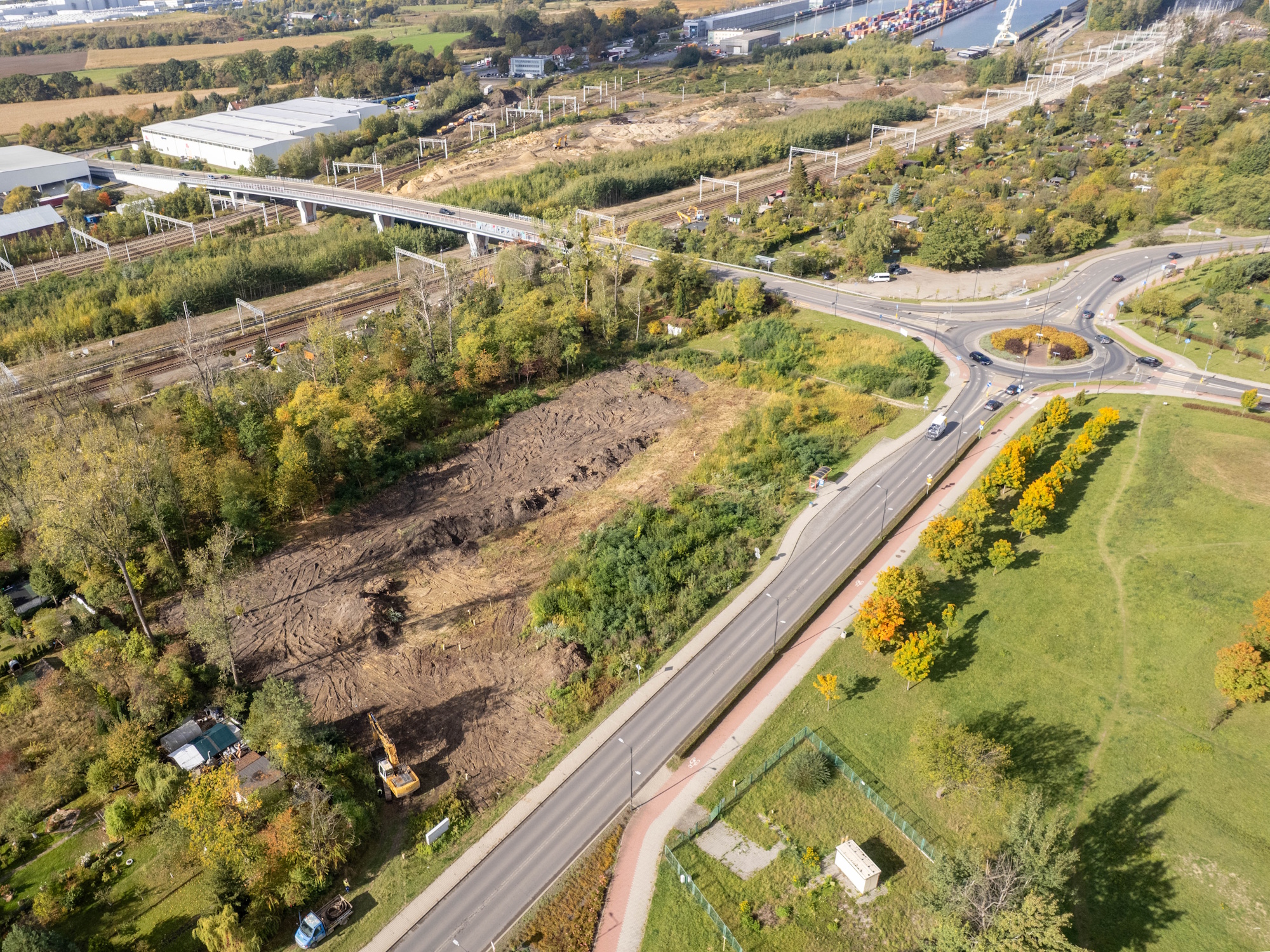 Węzeł Gliwice-Kopernik: ruszyły prace w terenie