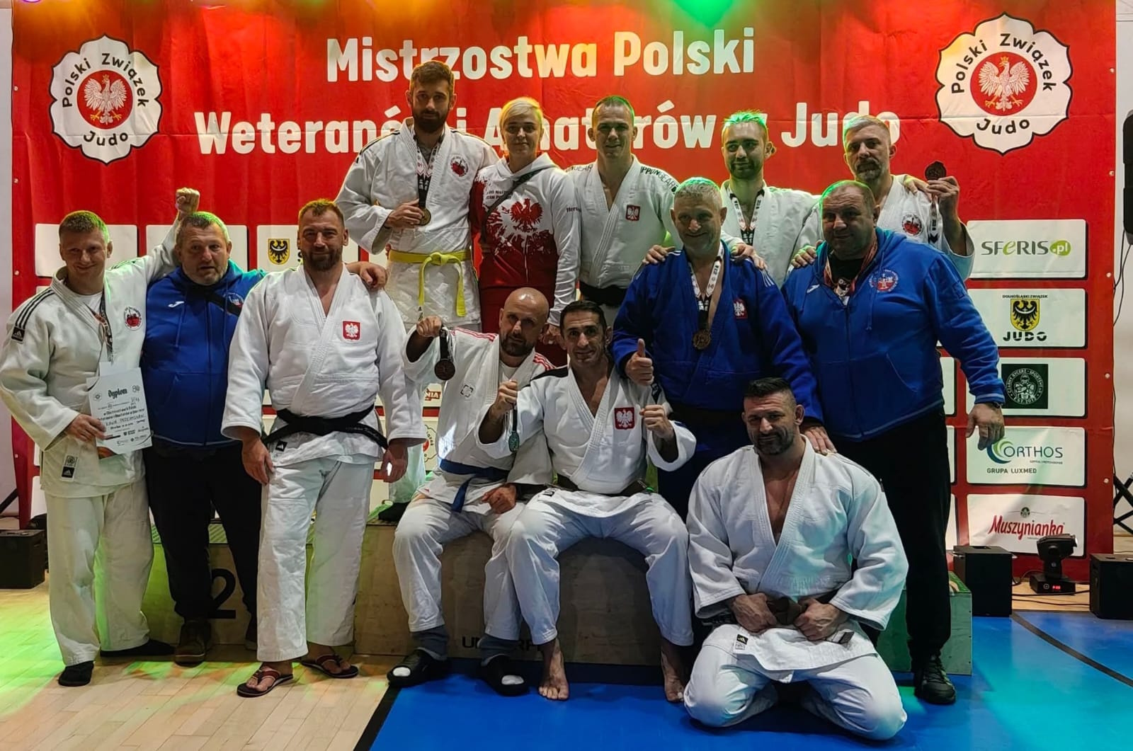 Reprezentacja KS Judo Team Masters Gliwice na Mistrzostwach Polski