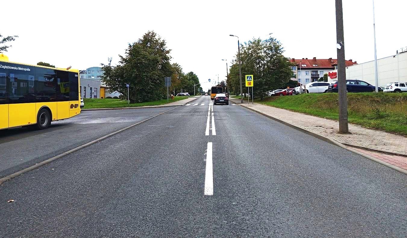 ulica, domy, autobus