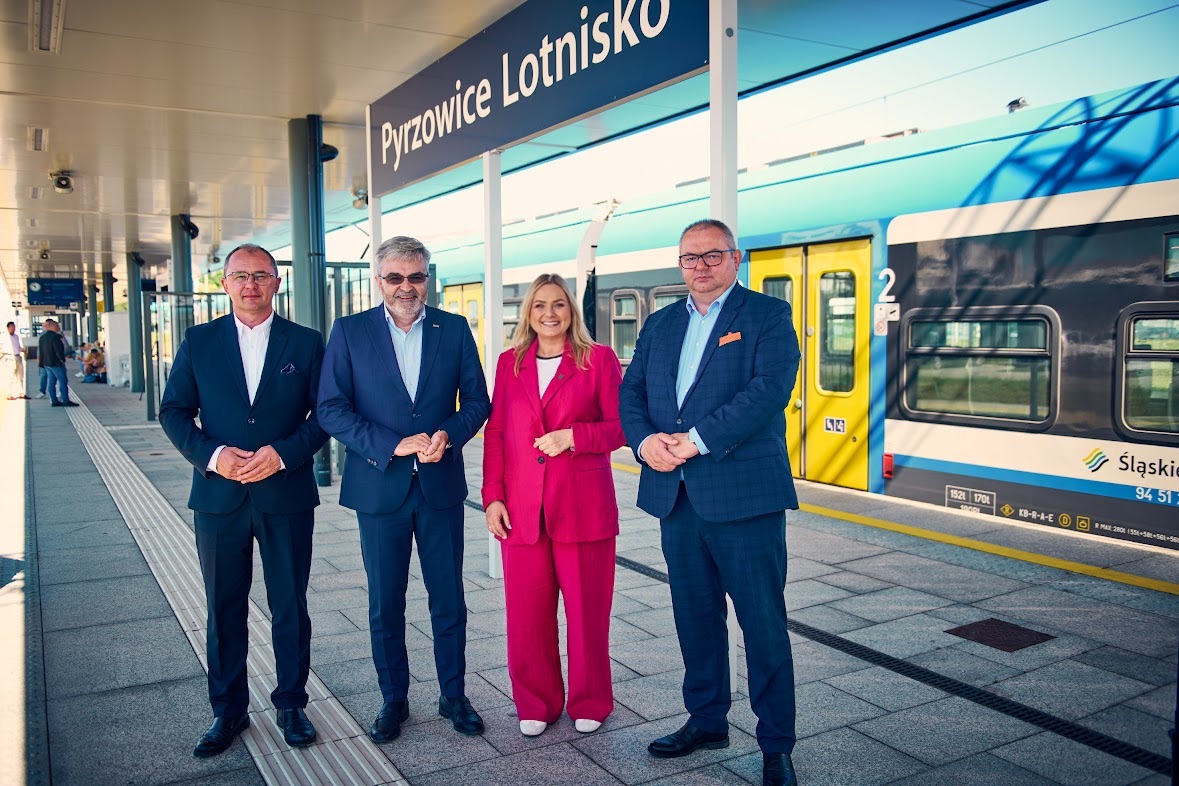 Z Gliwic na lotnisko w Pyrzowicach - Koleje Śląskie uruchomiły bezpośrednie połączenia z naszego miasta