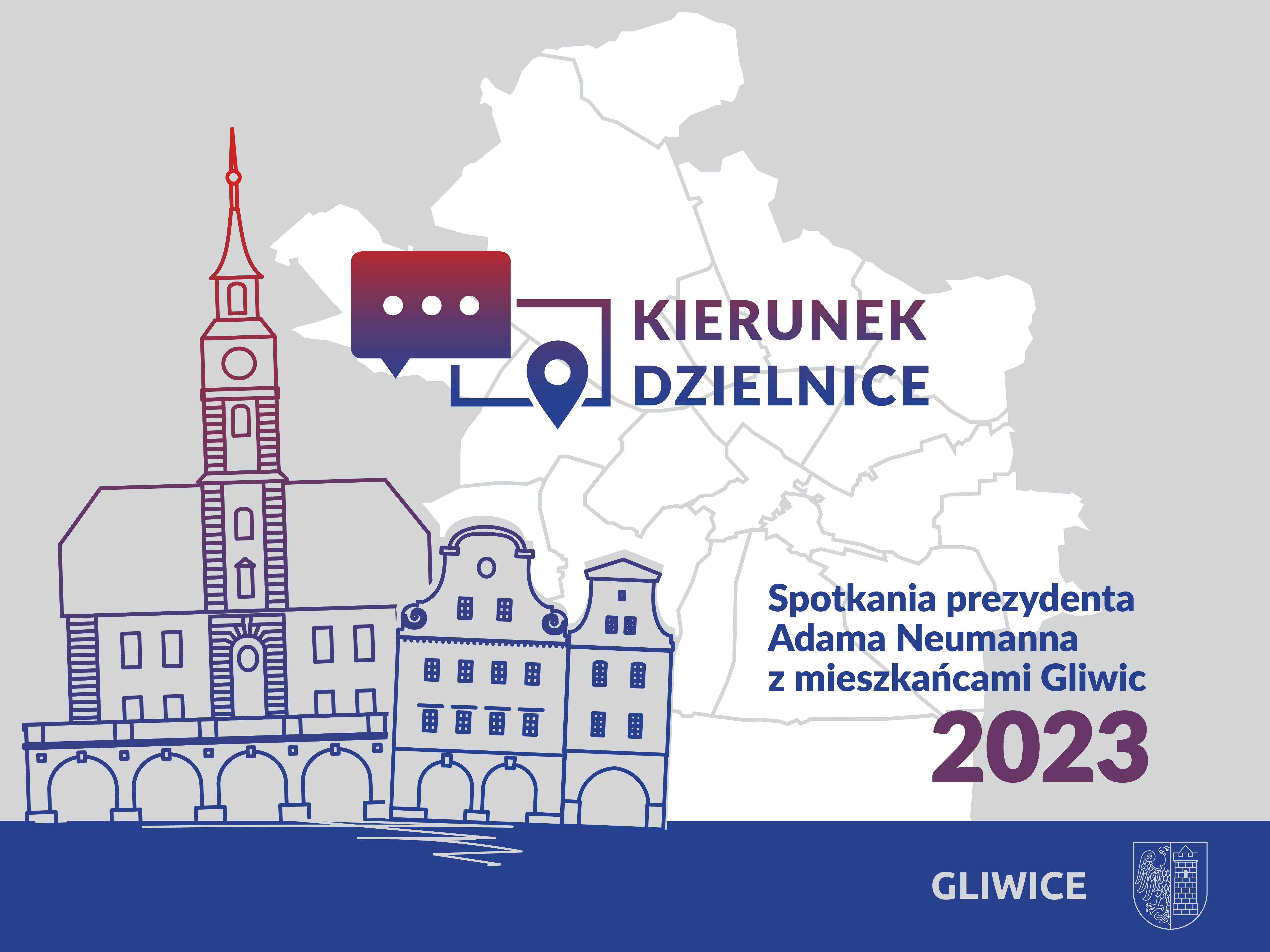 Prezydent Gliwic zaprasza na spotkania w dzielnicach